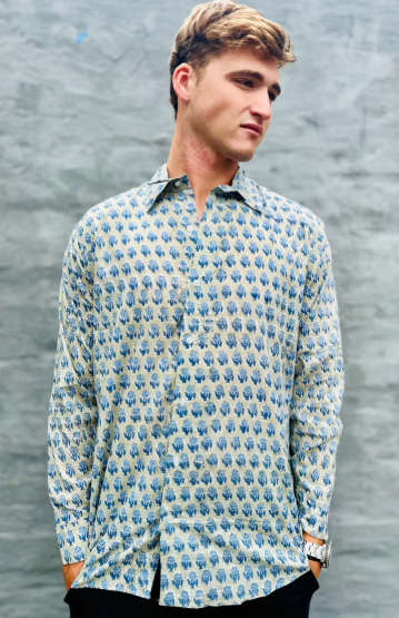 Long sleeve in Sage Daisy