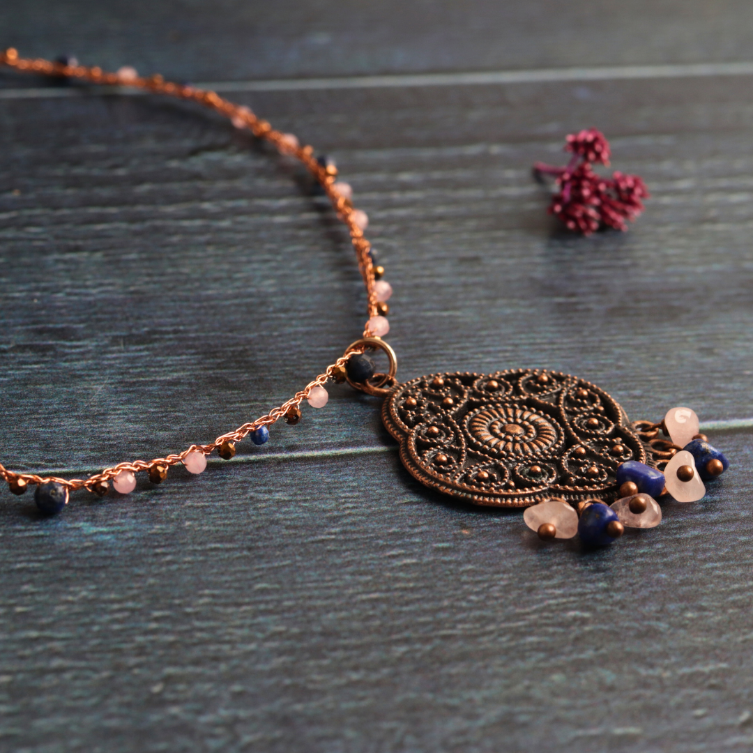Lapis Lazuli & Rose Quartz