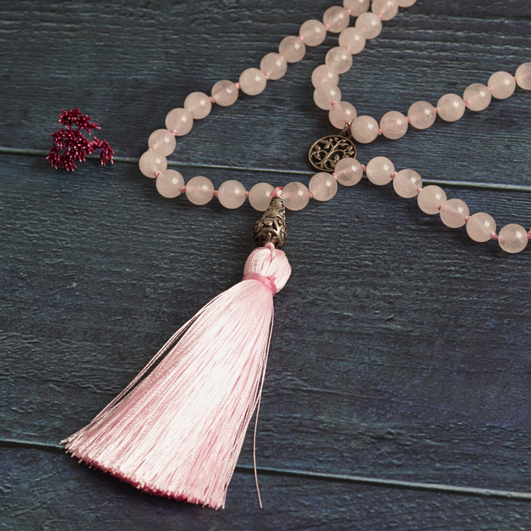 Rose Quartz Mala