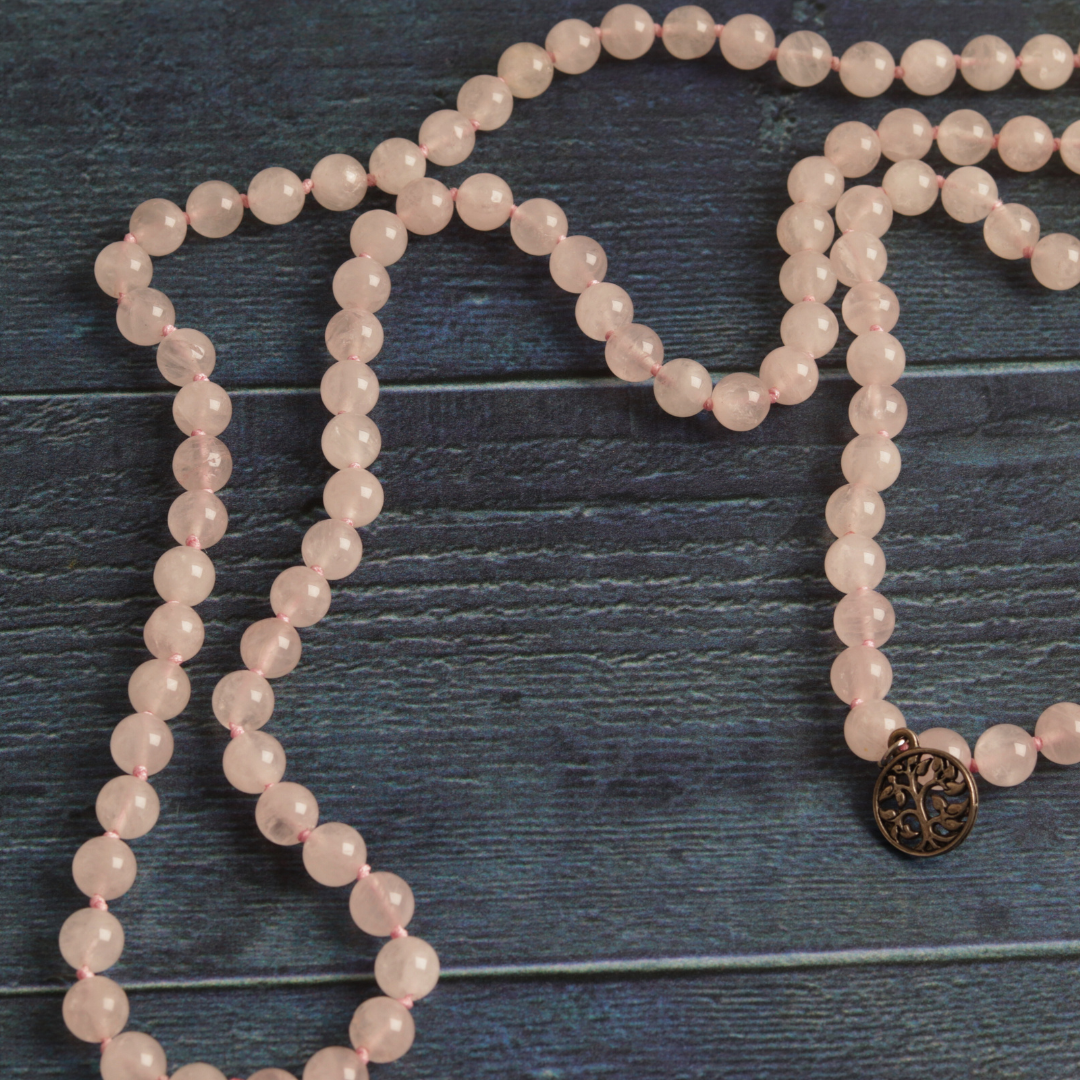 Rose Quartz Mala