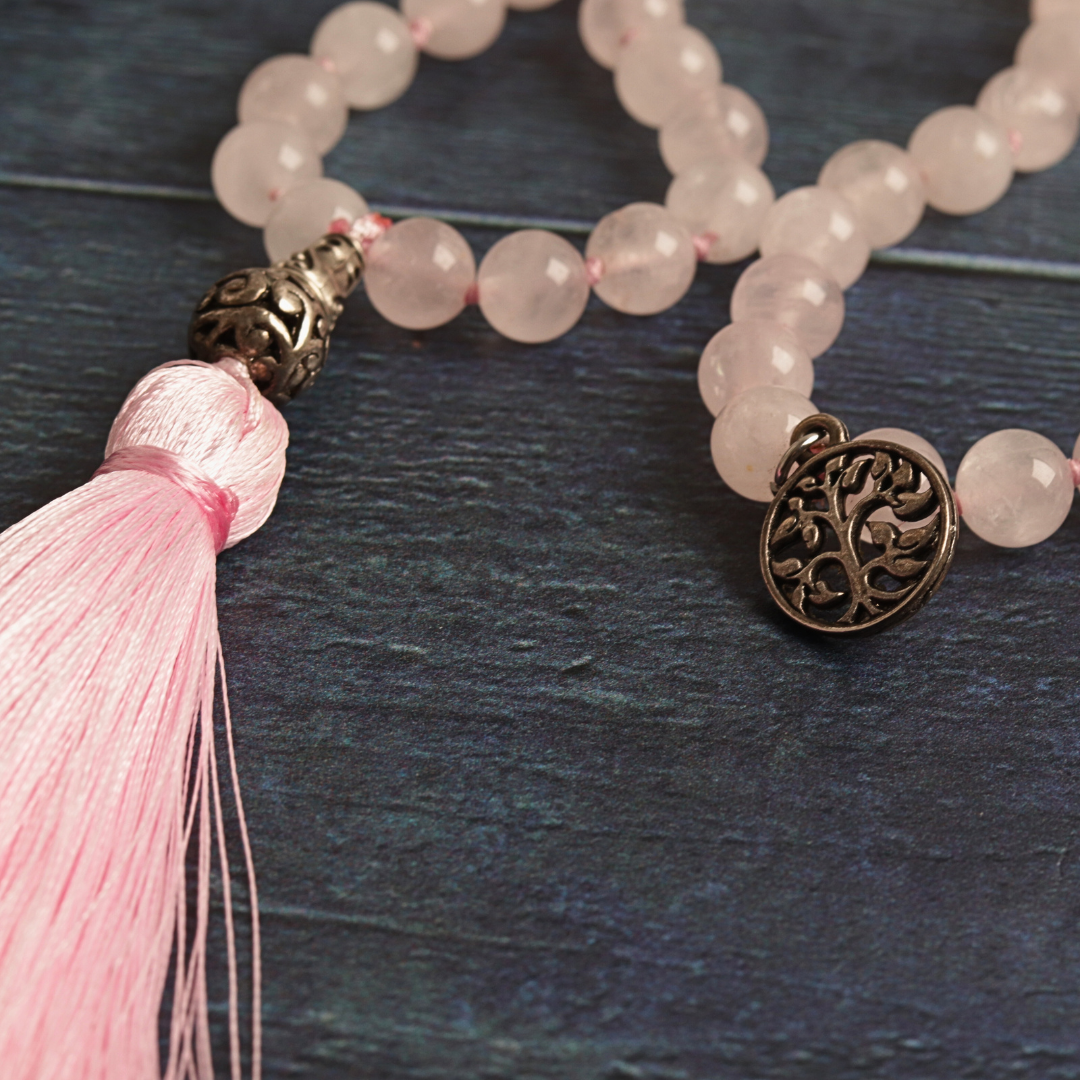 Rose Quartz Mala