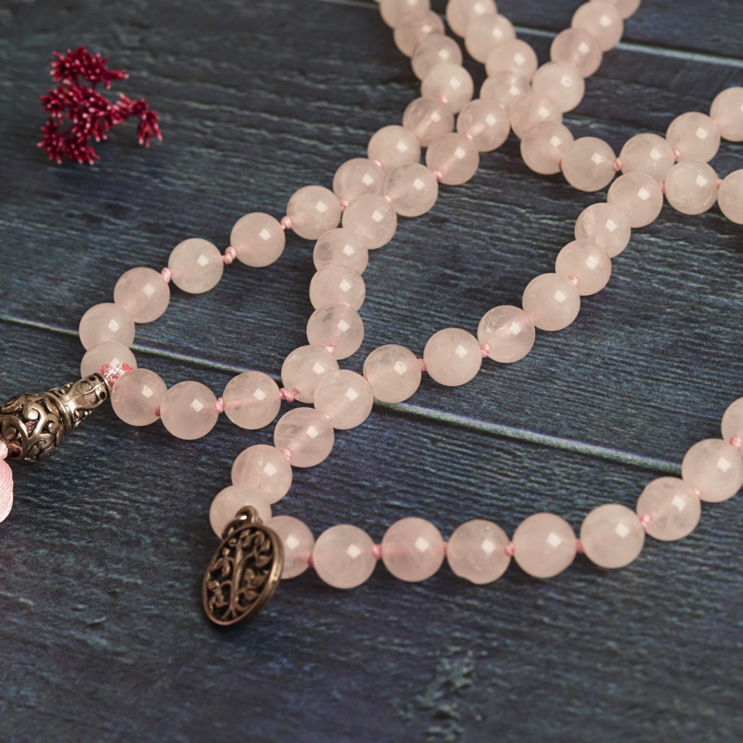 Rose Quartz Mala