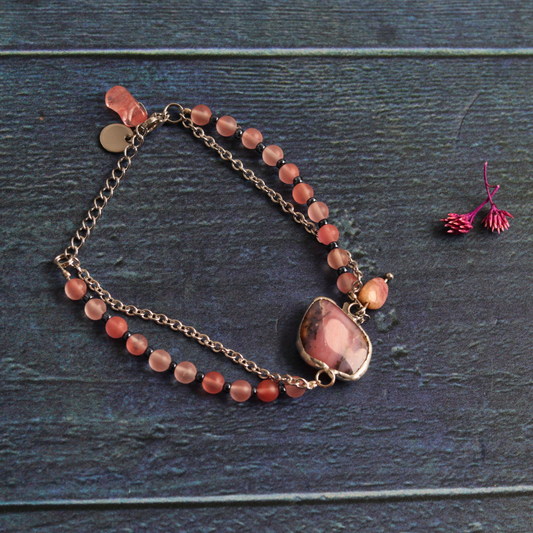 Tourmaline & Rhodonite