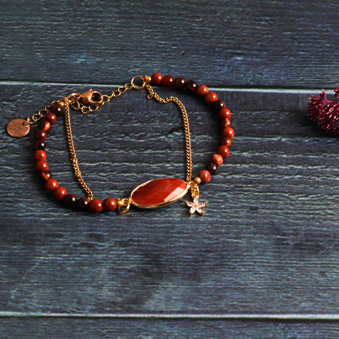 Tiger's Eye & Red Jasper