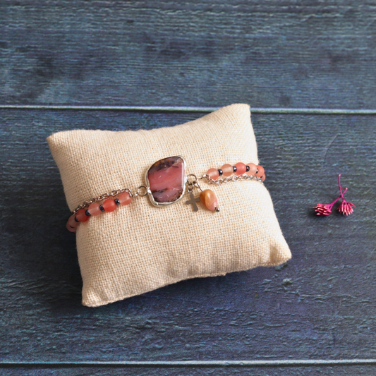 Tourmaline & Rhodonite