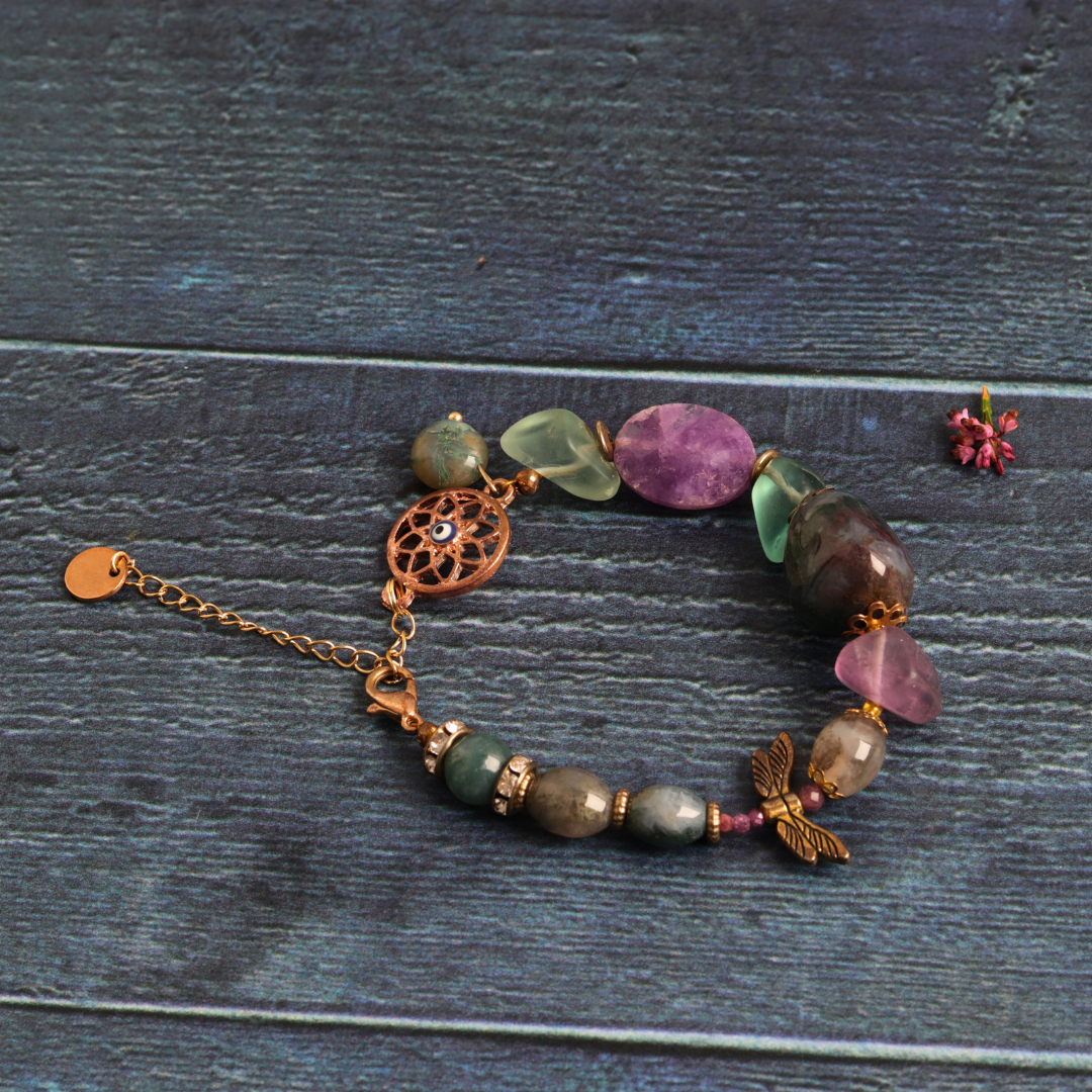 Fluorite & Amethyst
