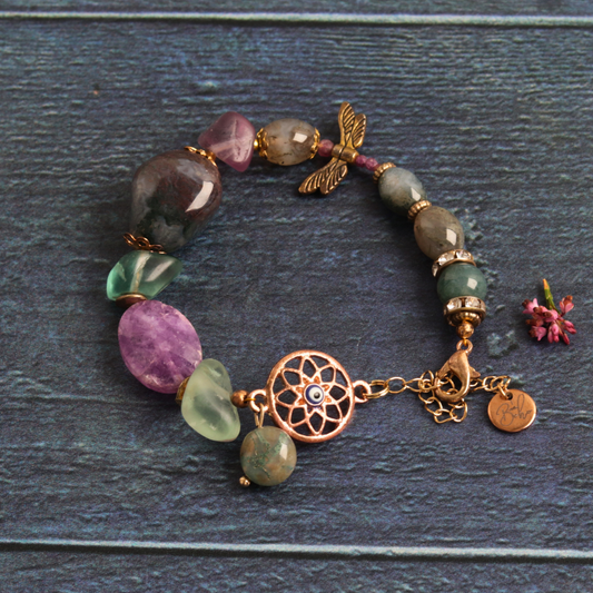 Fluorite & Amethyst
