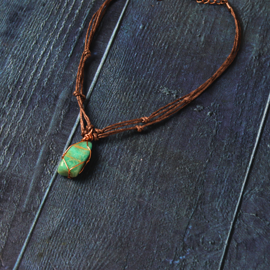 Wrapped Amazonite