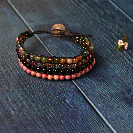 Rhodanite Beads