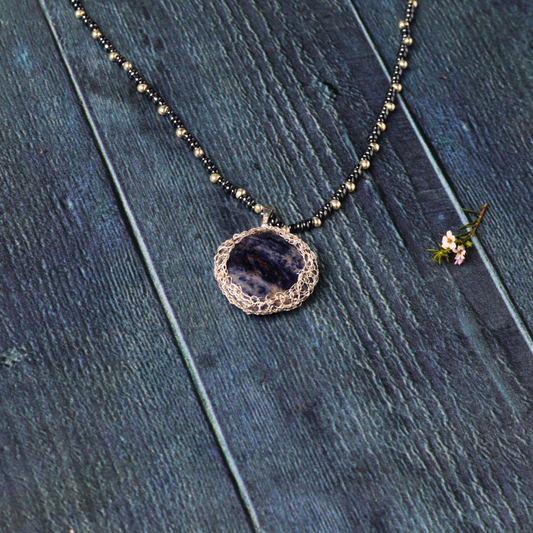 Sterling Silver Sodalite
