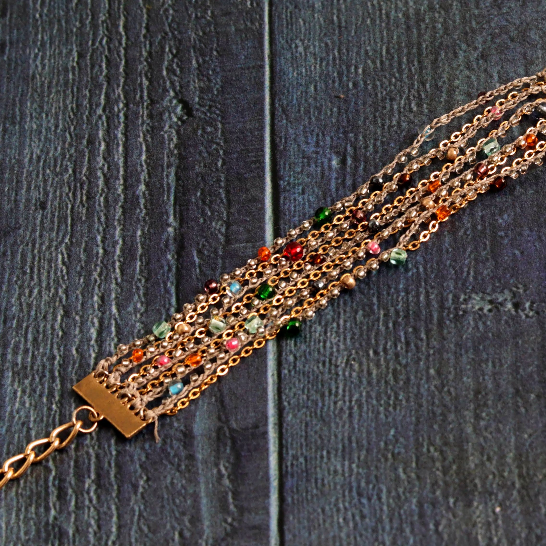 Multistrand bracelet