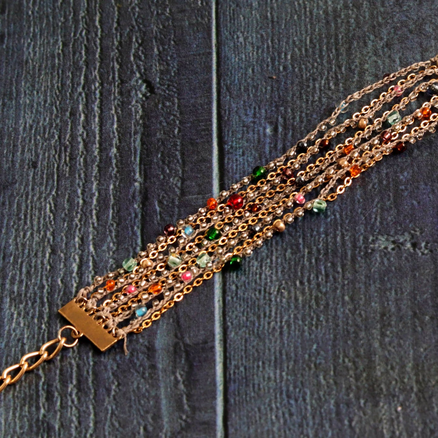 Multistrand bracelet