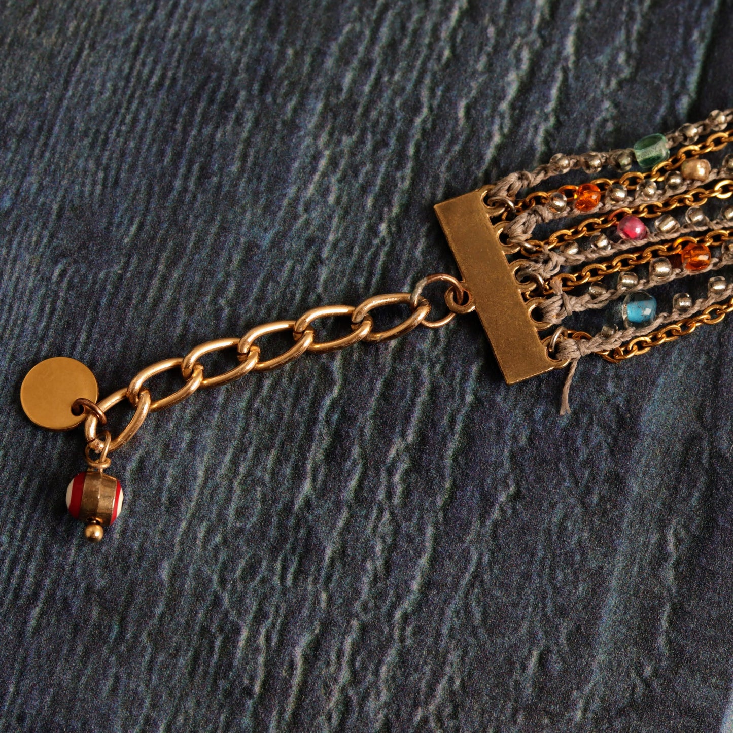 Multistrand bracelet