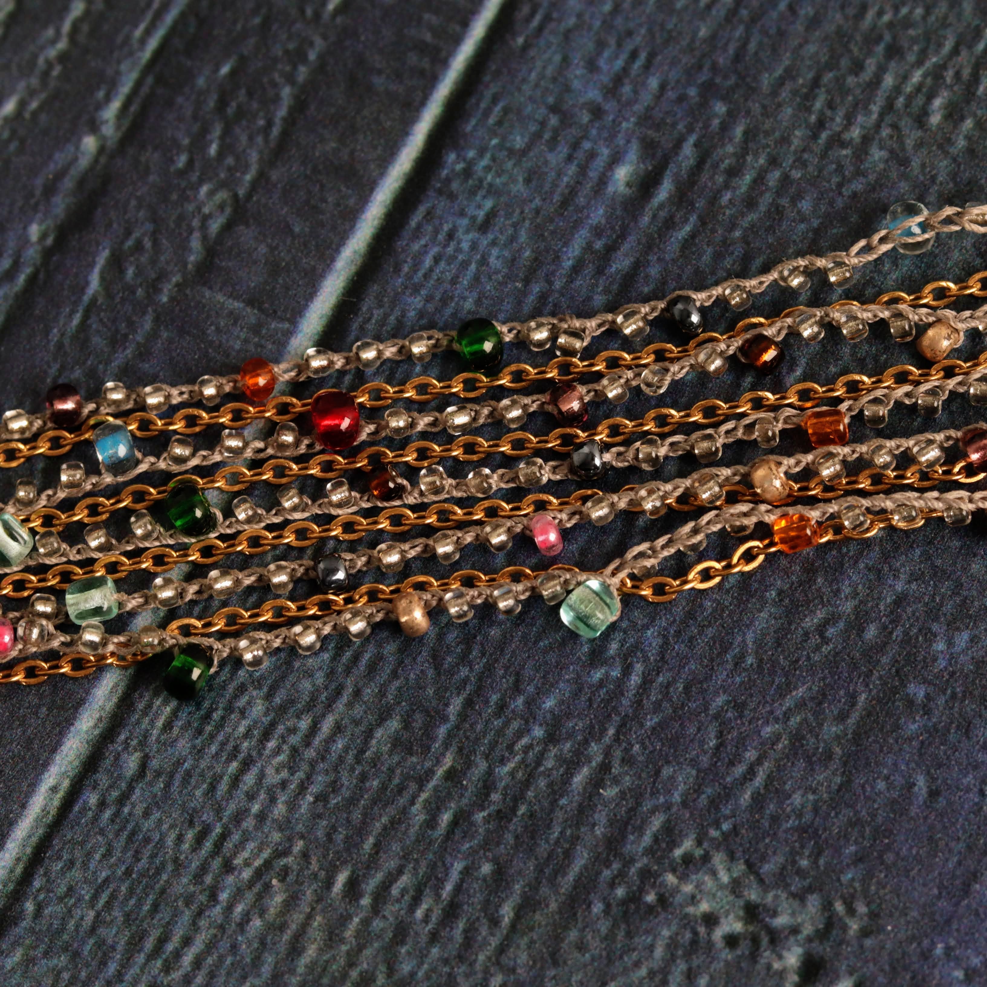 Multistrand bracelet
