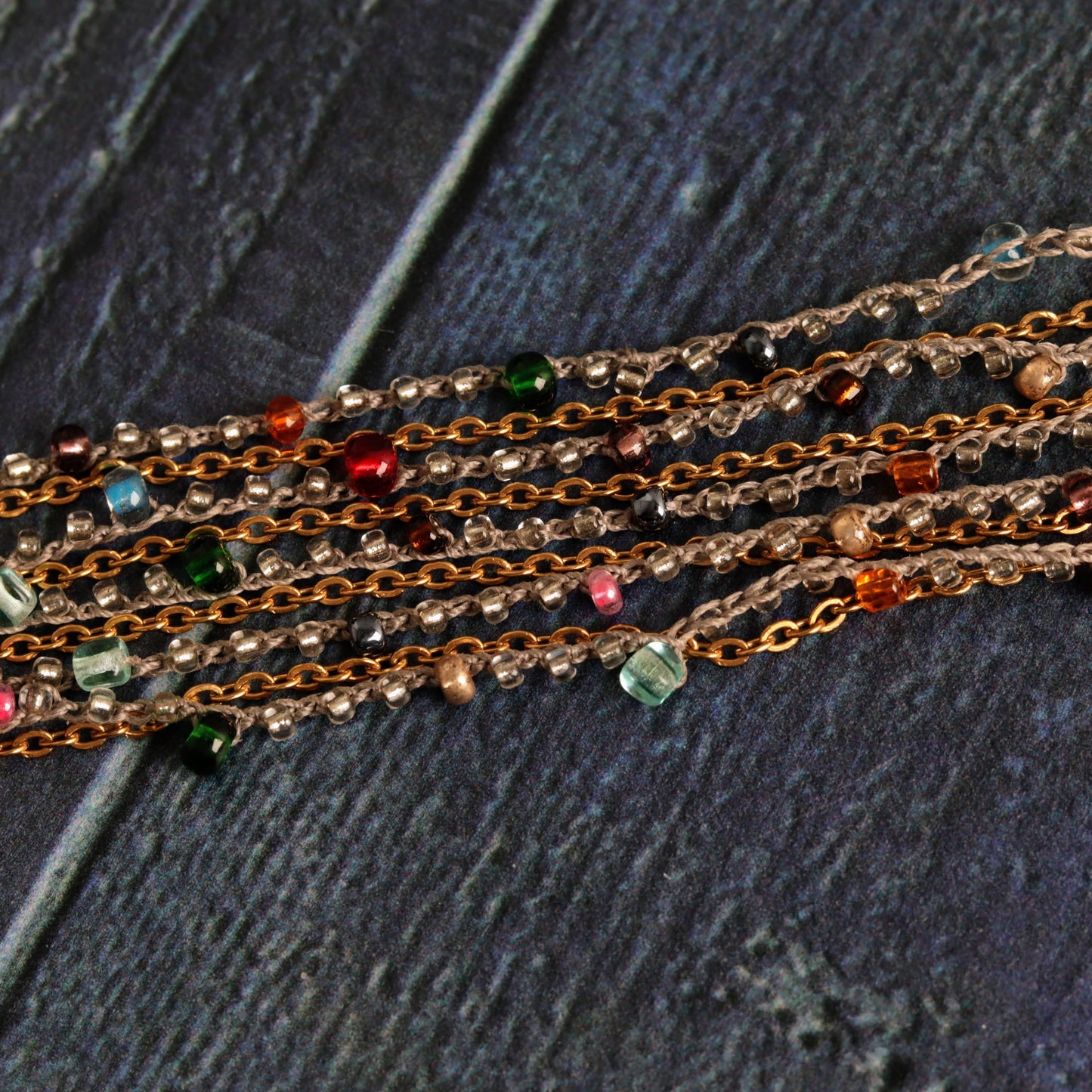 Multistrand bracelet