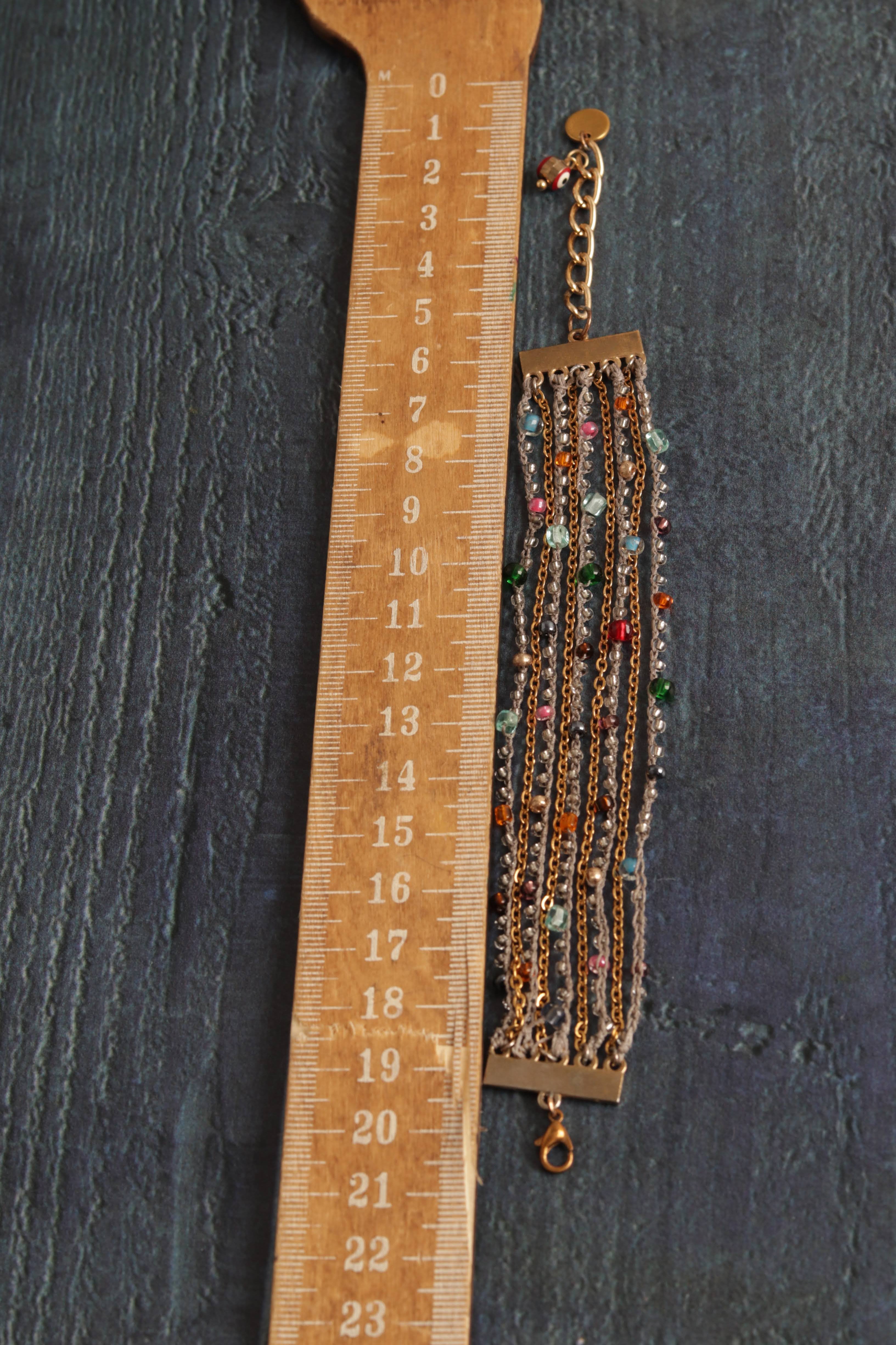 Multistrand bracelet