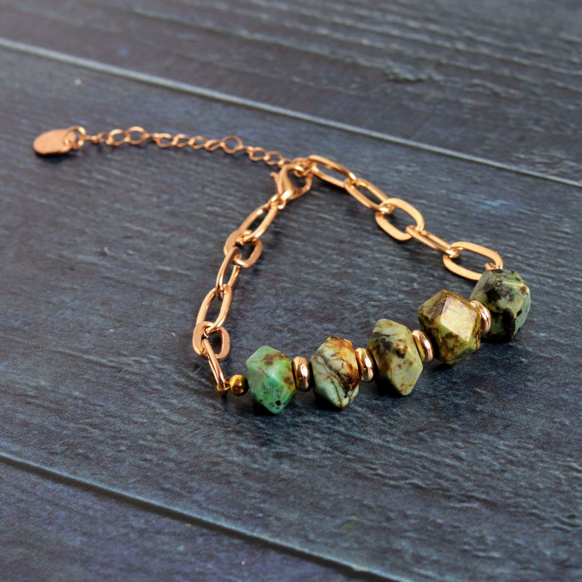 Green & Gold Bracelet