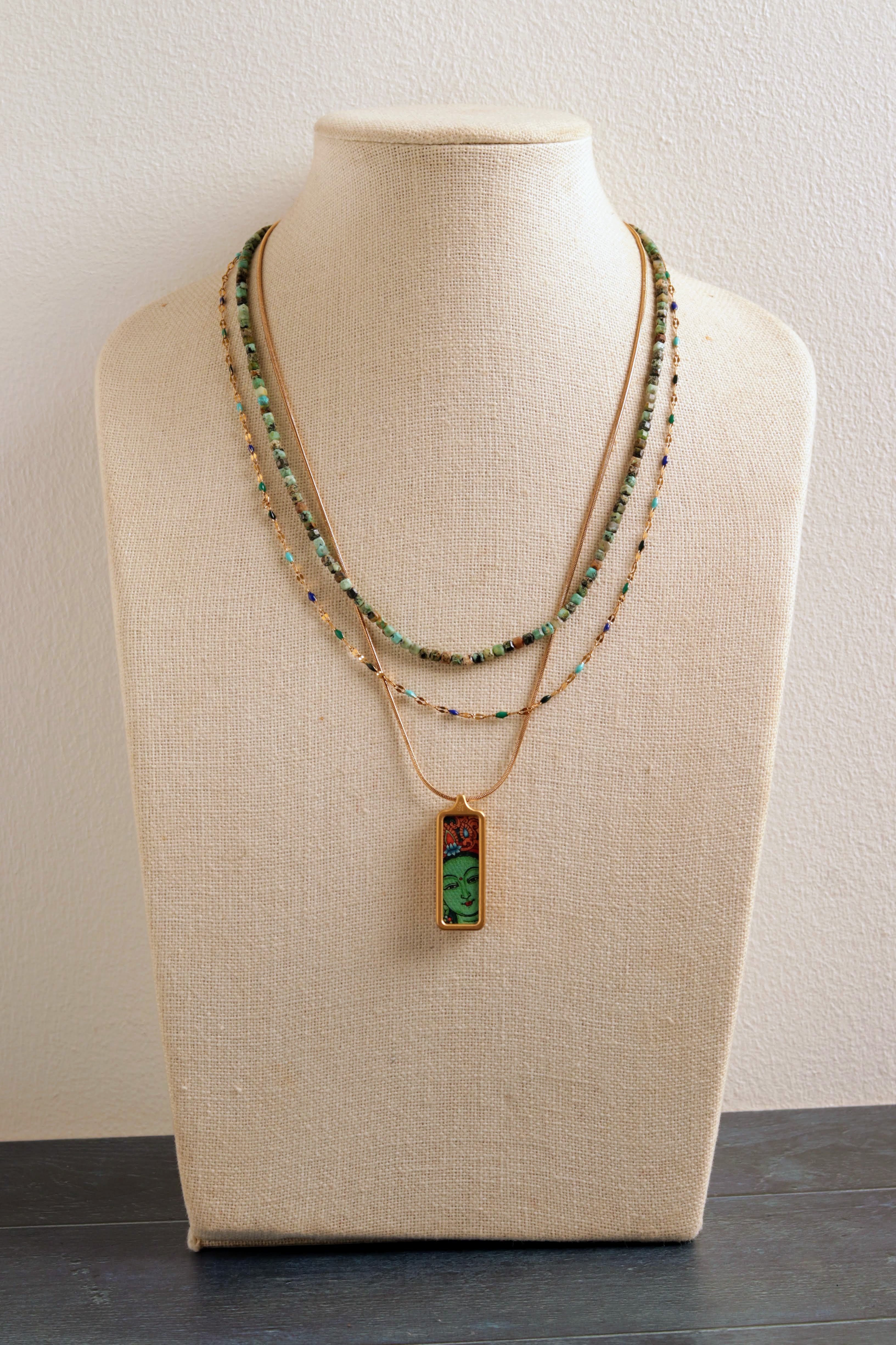 The Painted Pendant