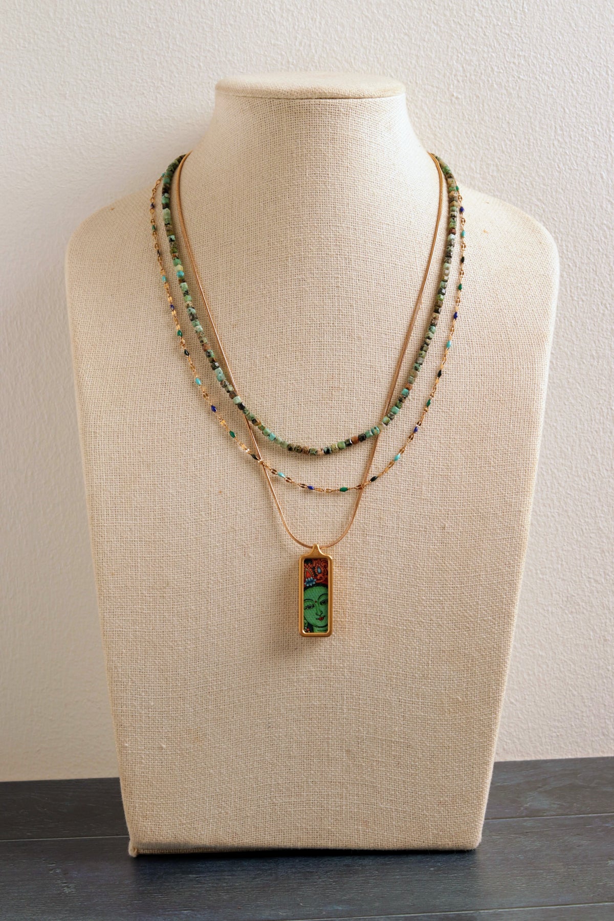 The Painted Pendant