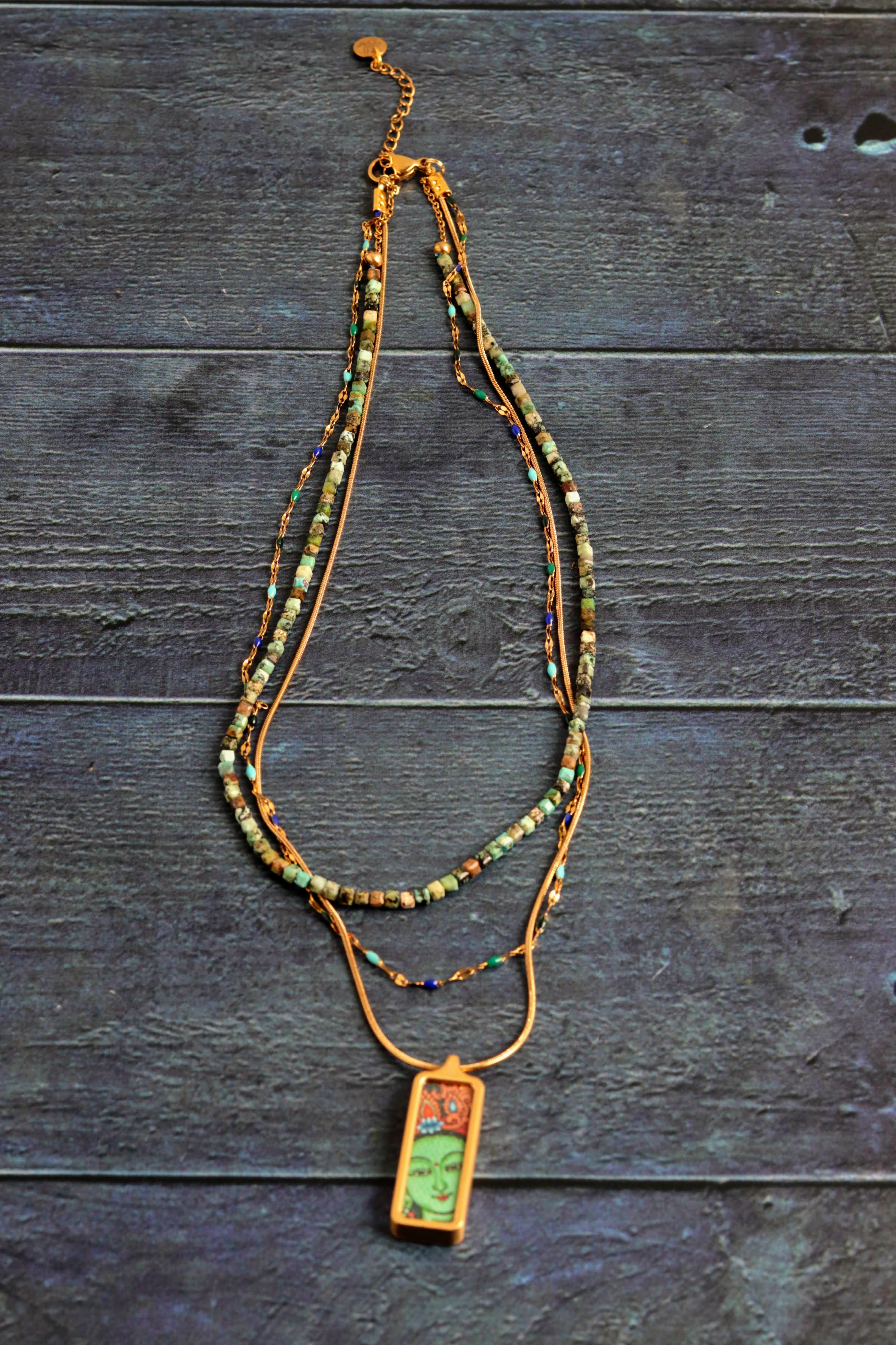 The Painted Pendant