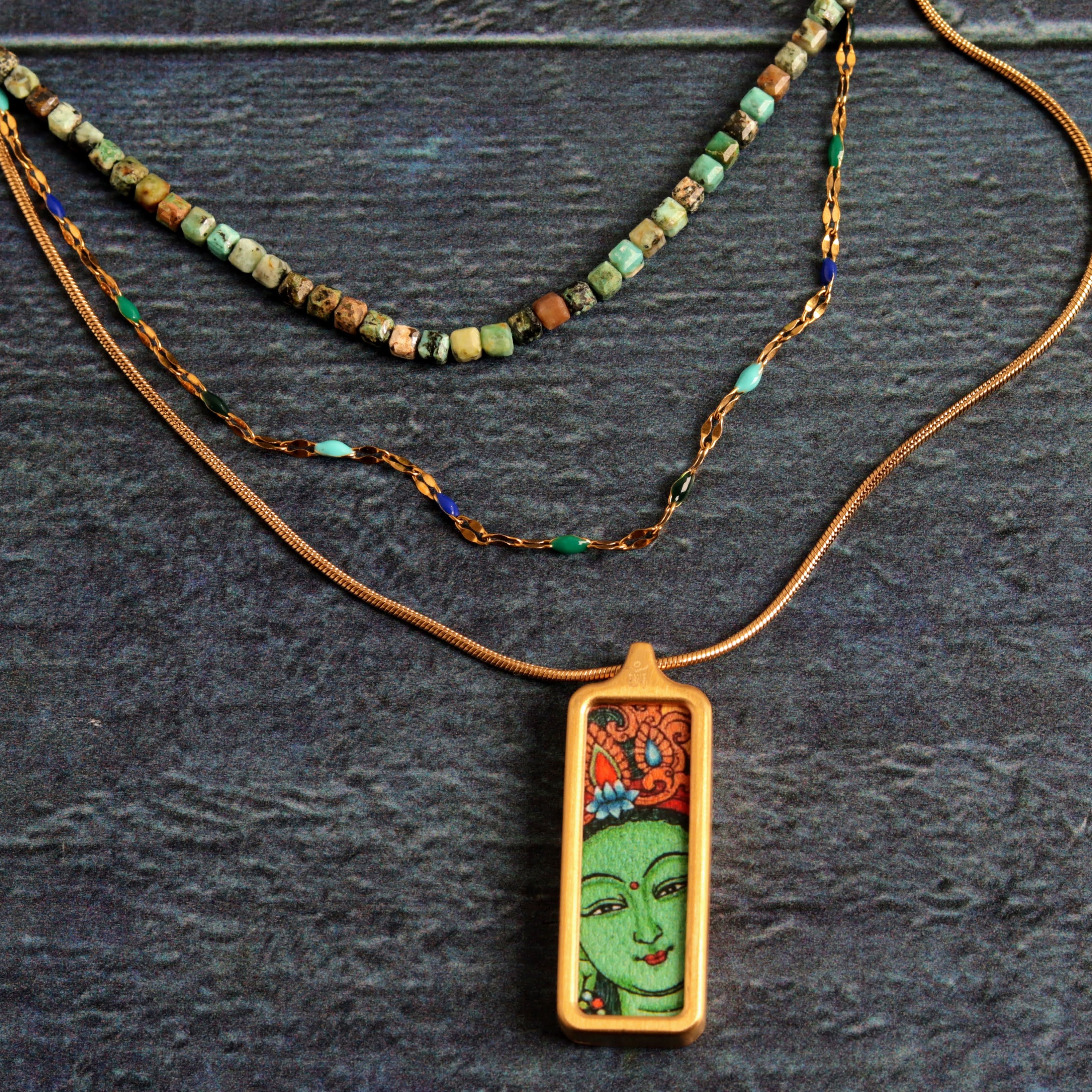The Painted Pendant