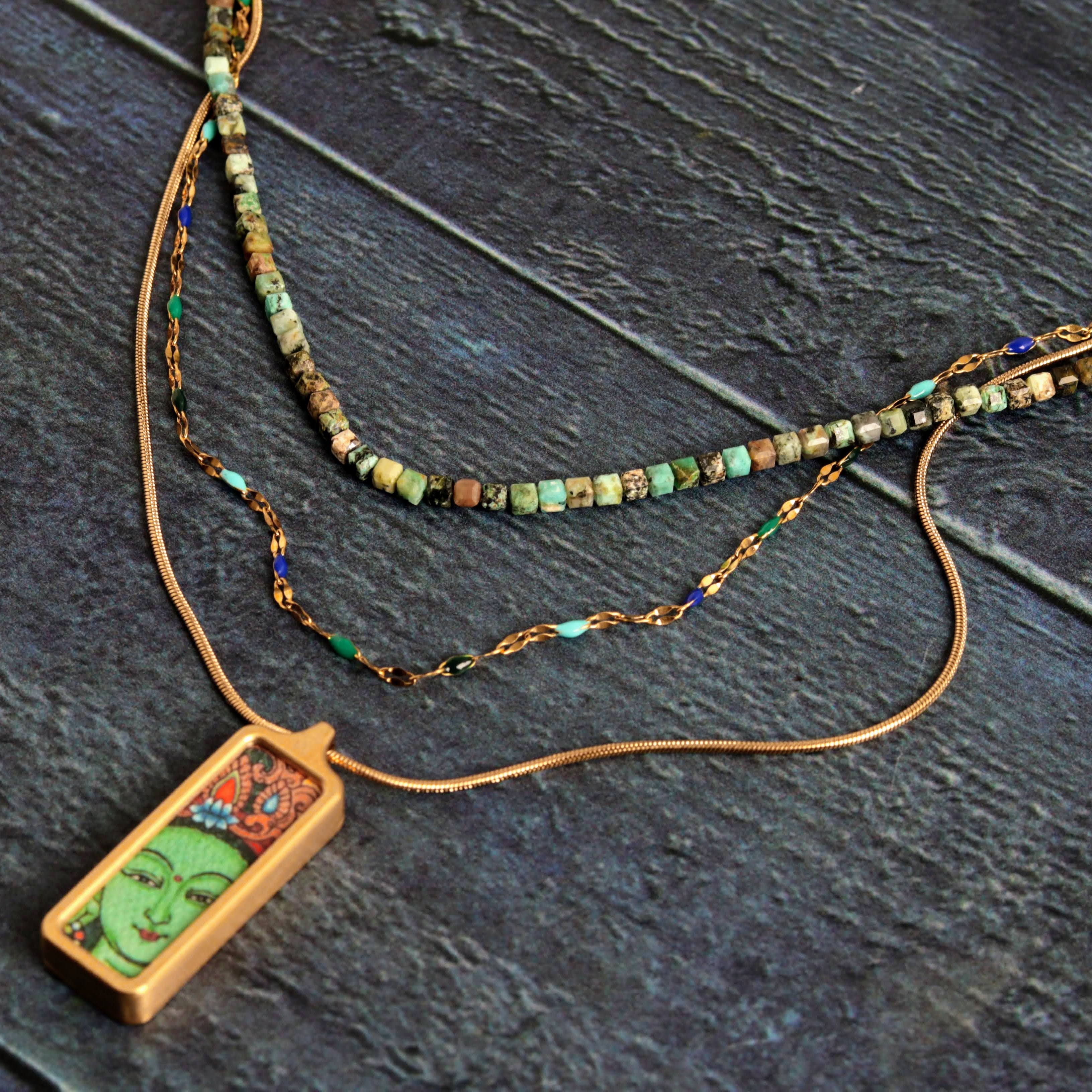 The Painted Pendant