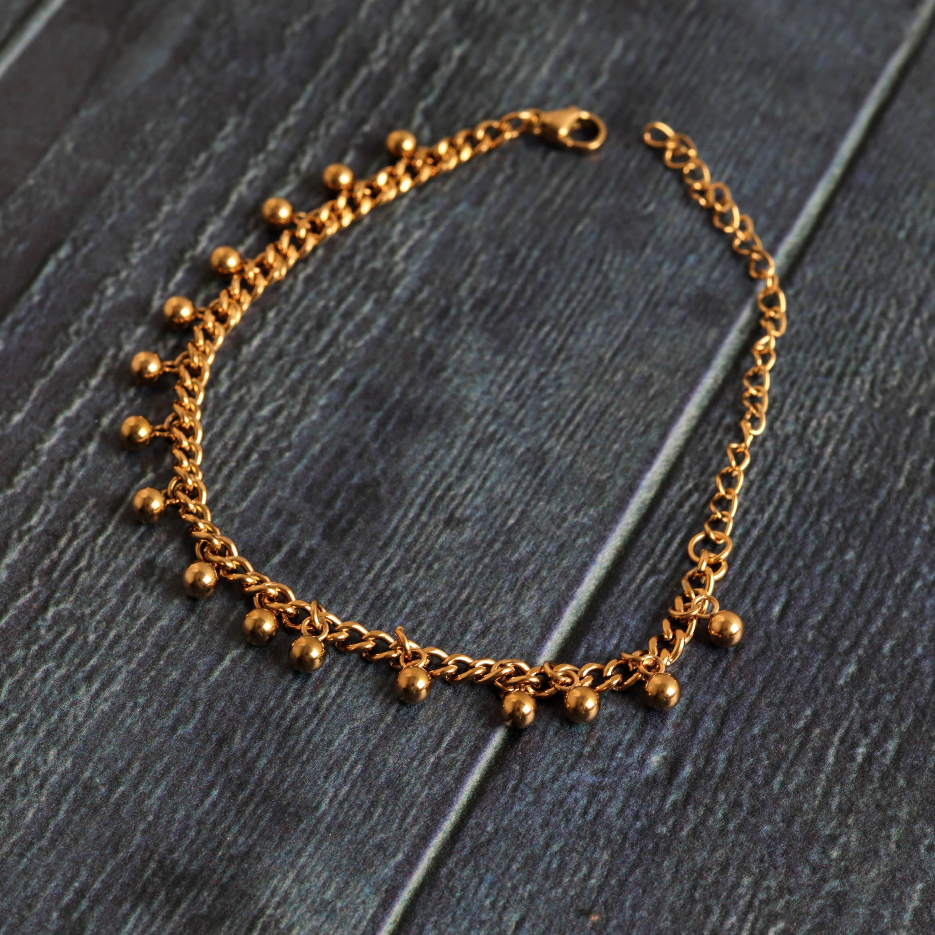 Gold Anklet
