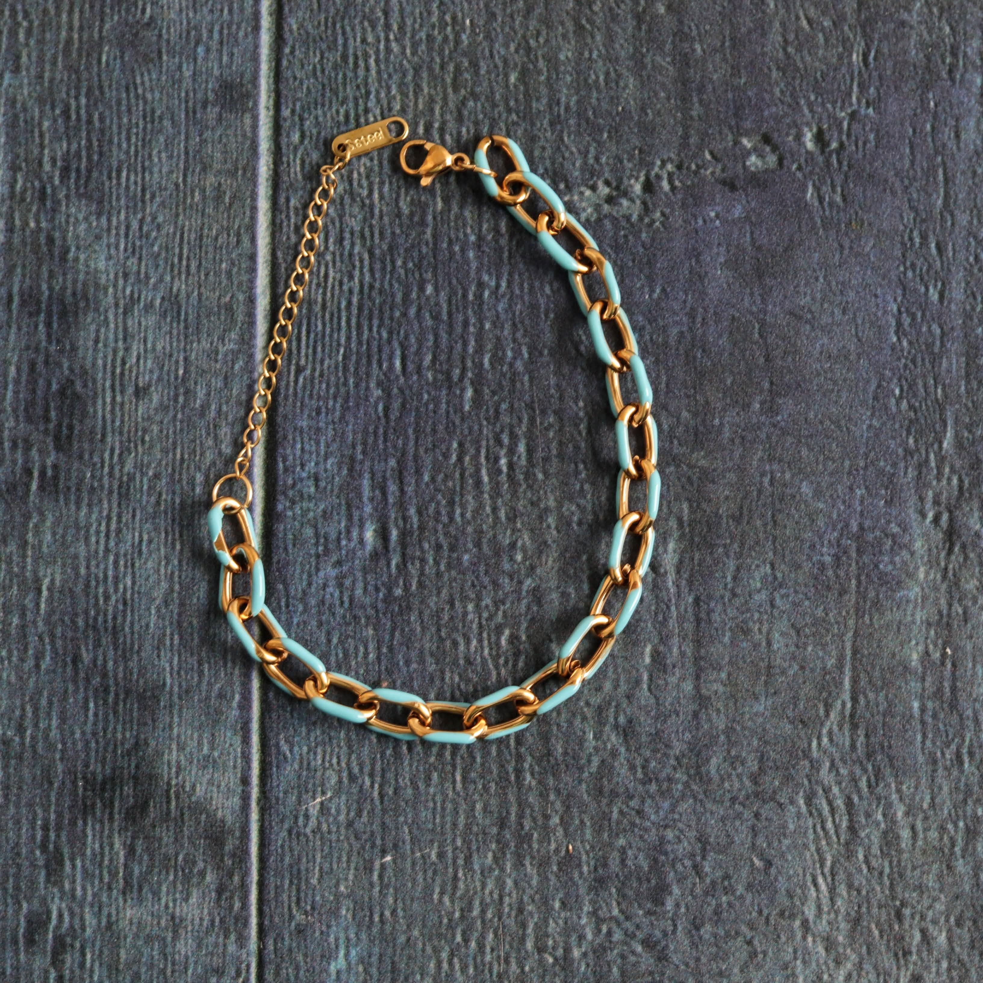 Blue Anklet
