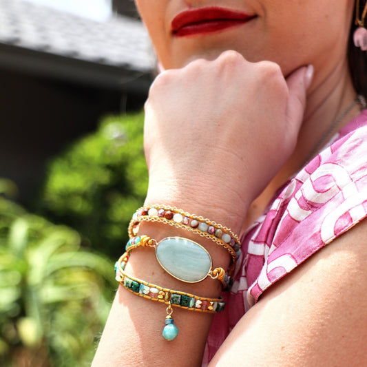 Lorde Amazonite- Handmade Jewellery - i am boho