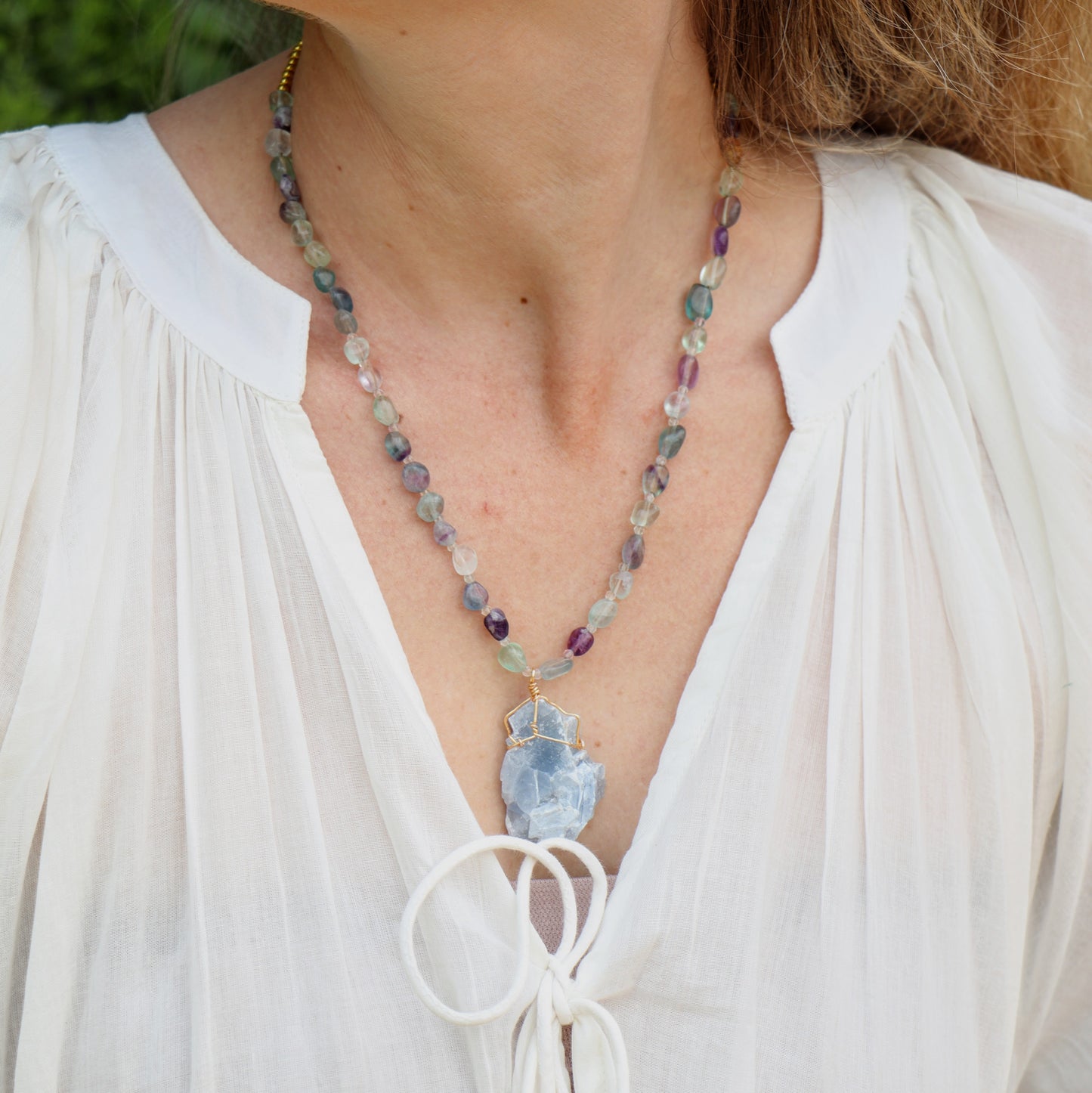 Calcite and Fluorite