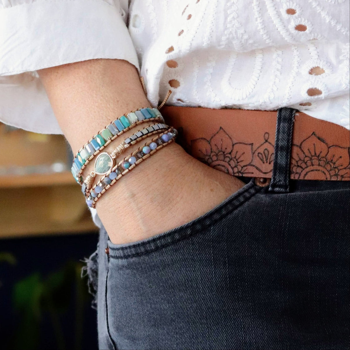 Gladys Aquamarine- Handmade Jewellery - i am boho