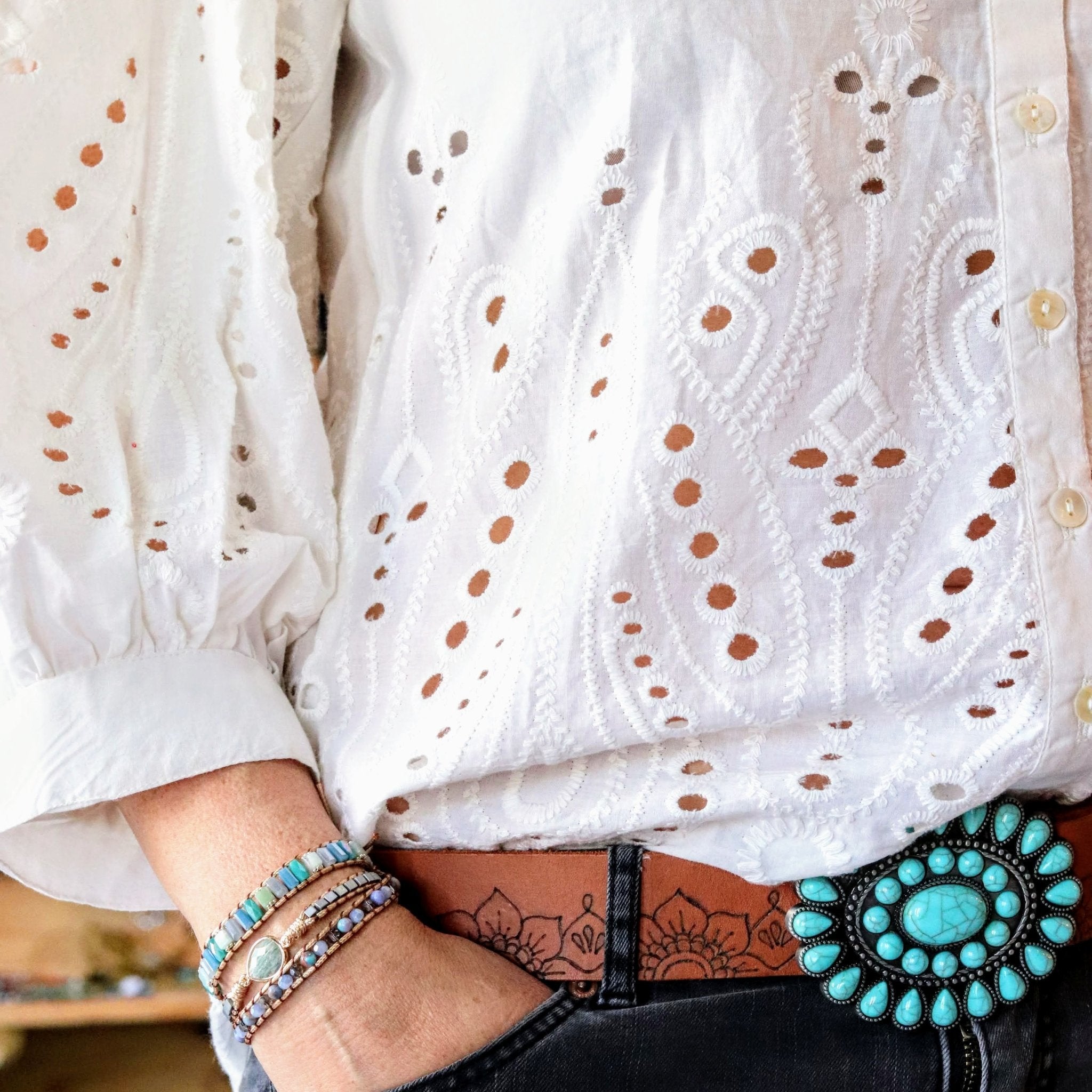 Gladys Aquamarine- Handmade Jewellery - i am boho