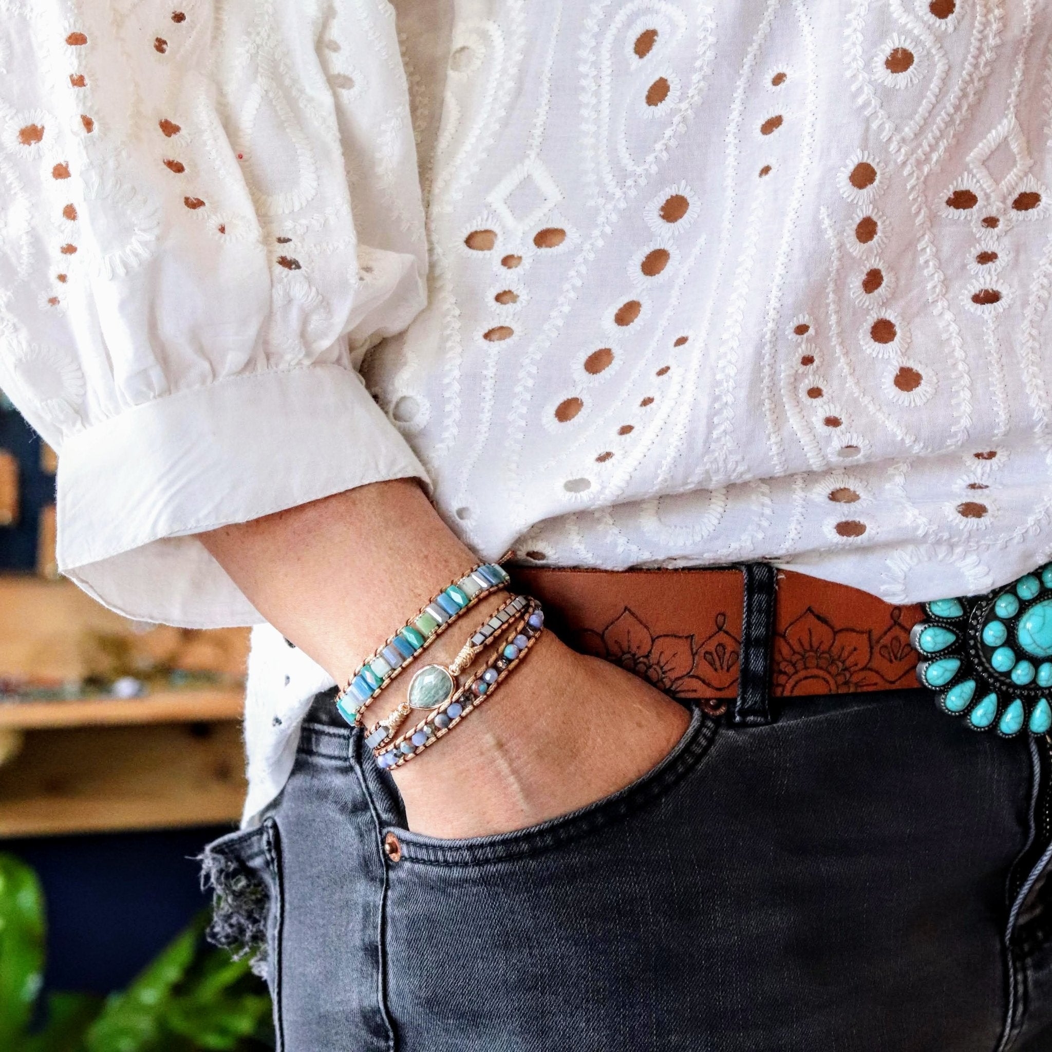 Gladys Aquamarine- Handmade Jewellery - i am boho