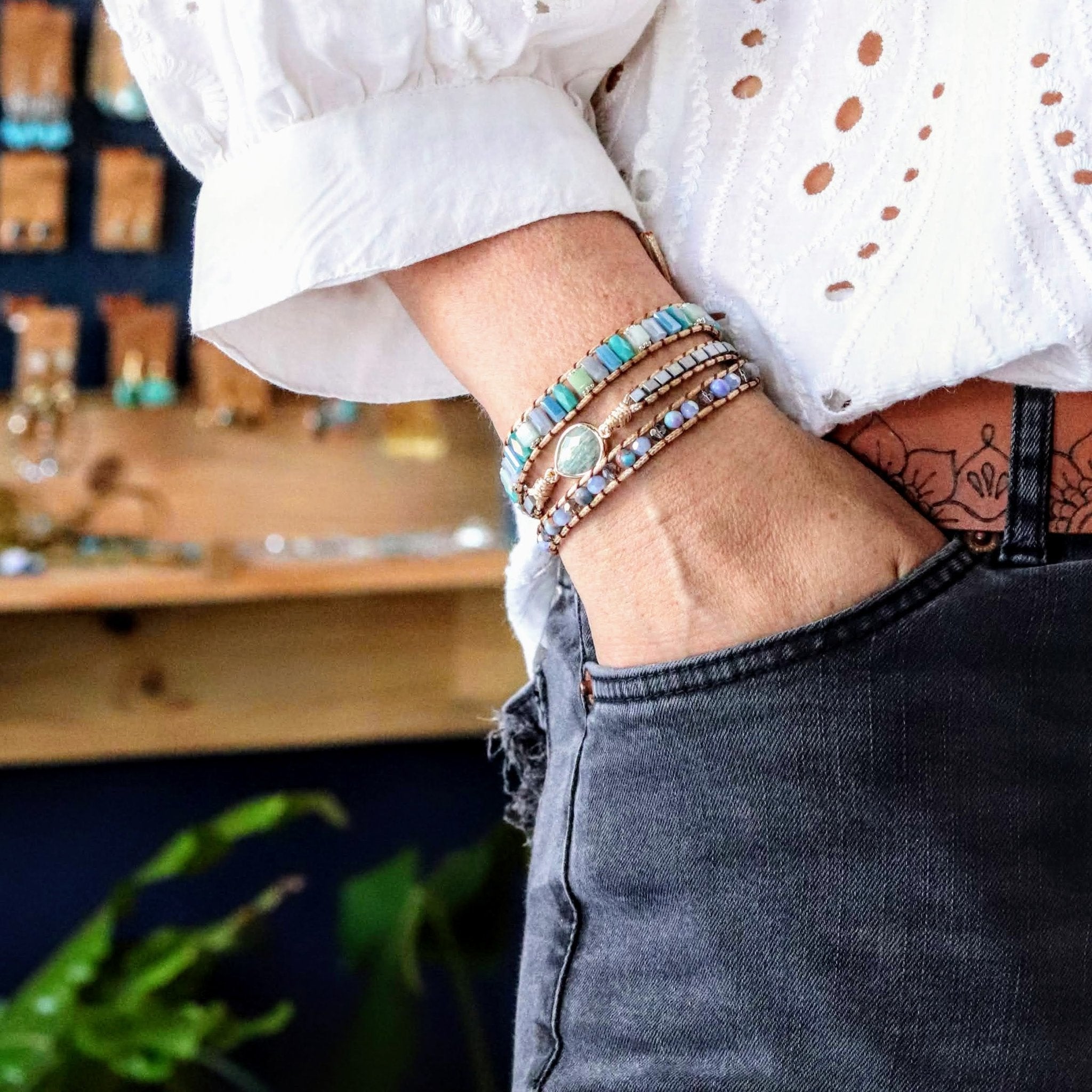 Gladys Aquamarine- Handmade Jewellery - i am boho