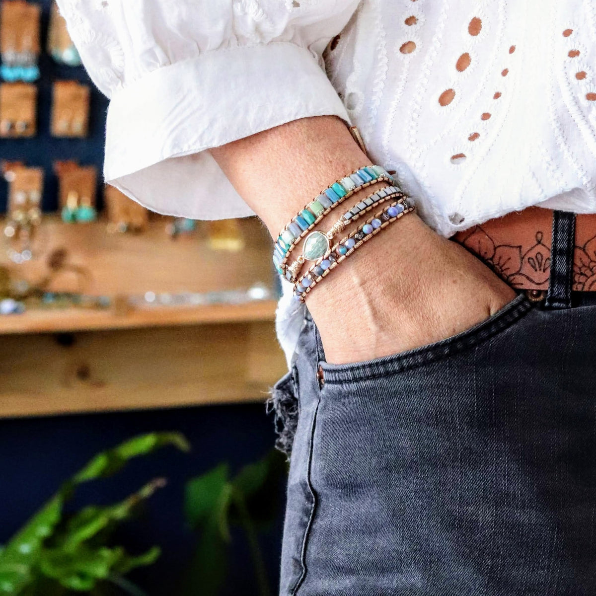 Gladys Aquamarine- Handmade Jewellery - i am boho