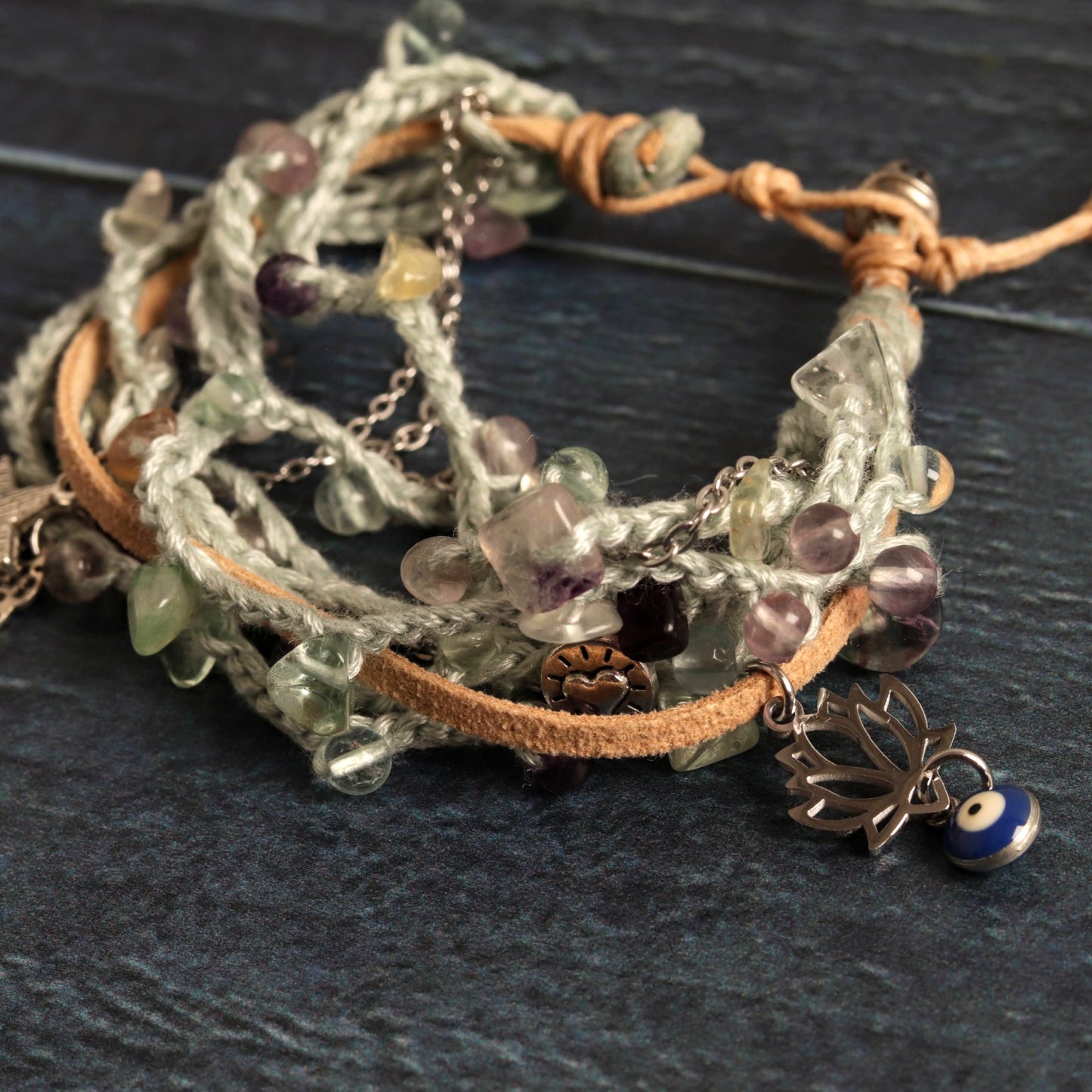 Multi-strand Fluorite