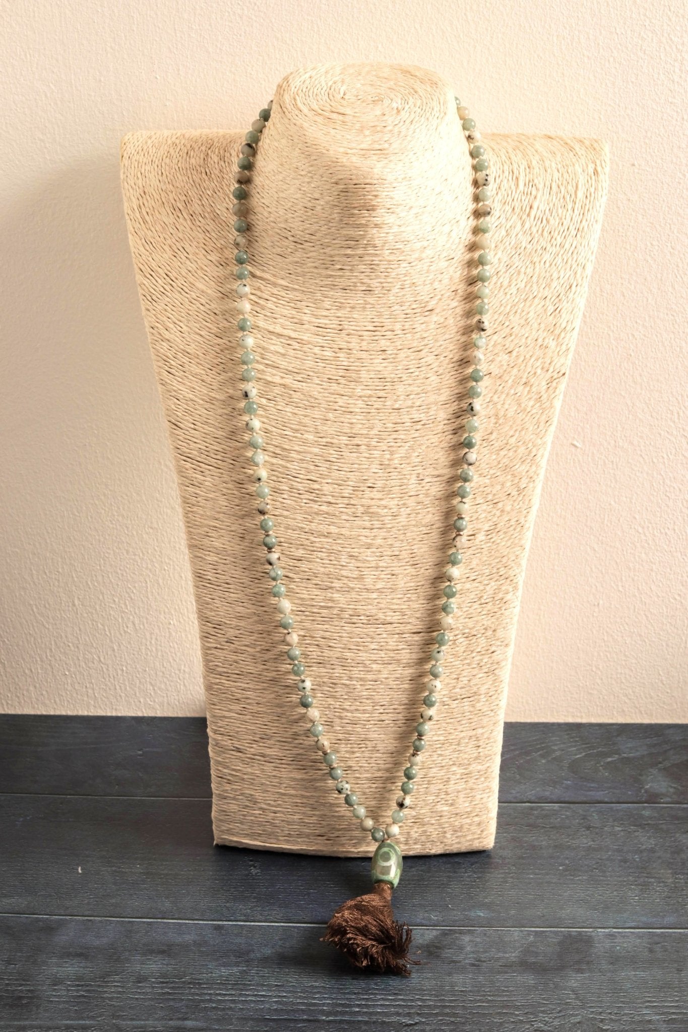 Peace Jade Mala - Handmade Jewellery - i am boho