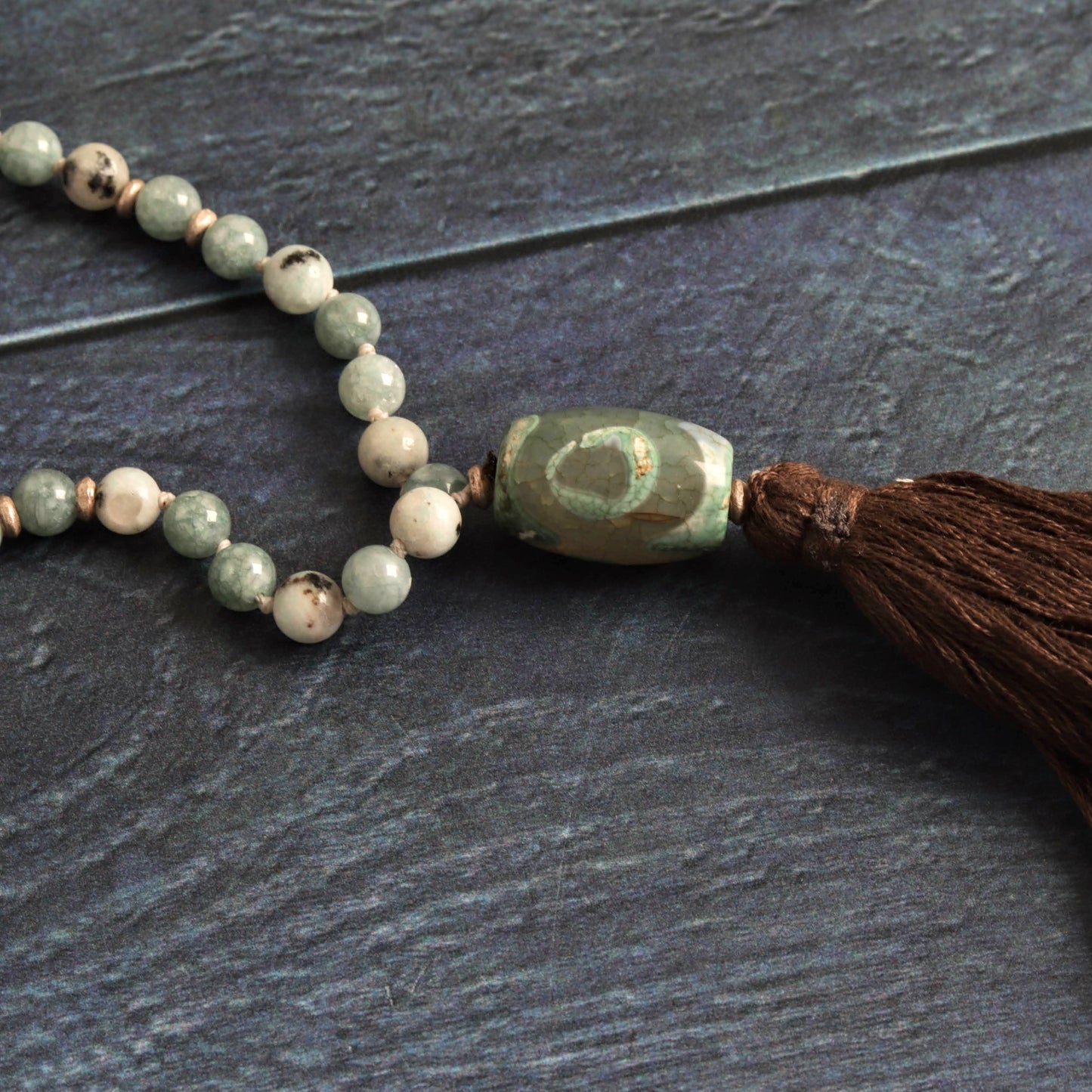 Peace Jade Mala - Handmade Jewellery - i am boho