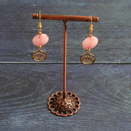 Lotus Cherry Quartz - Handmade Jewellery - i am boho