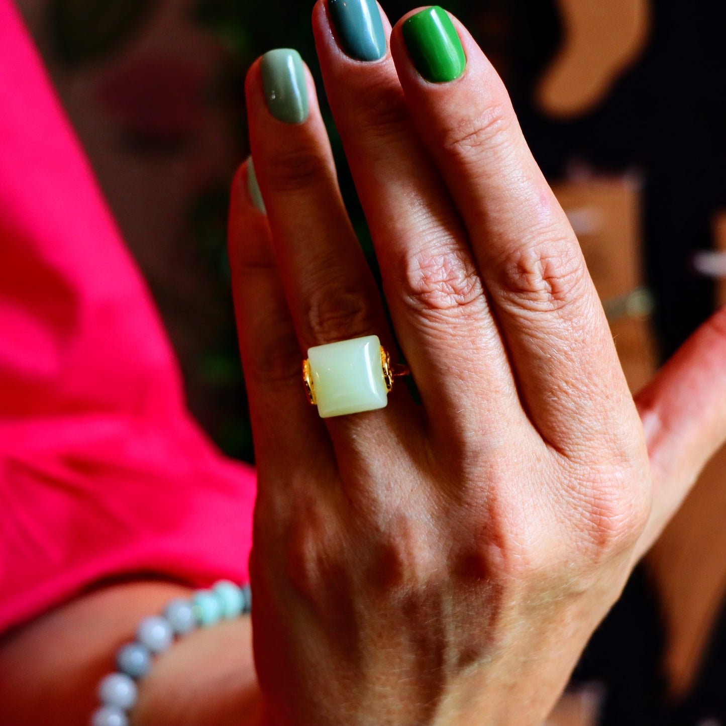 Jade ring