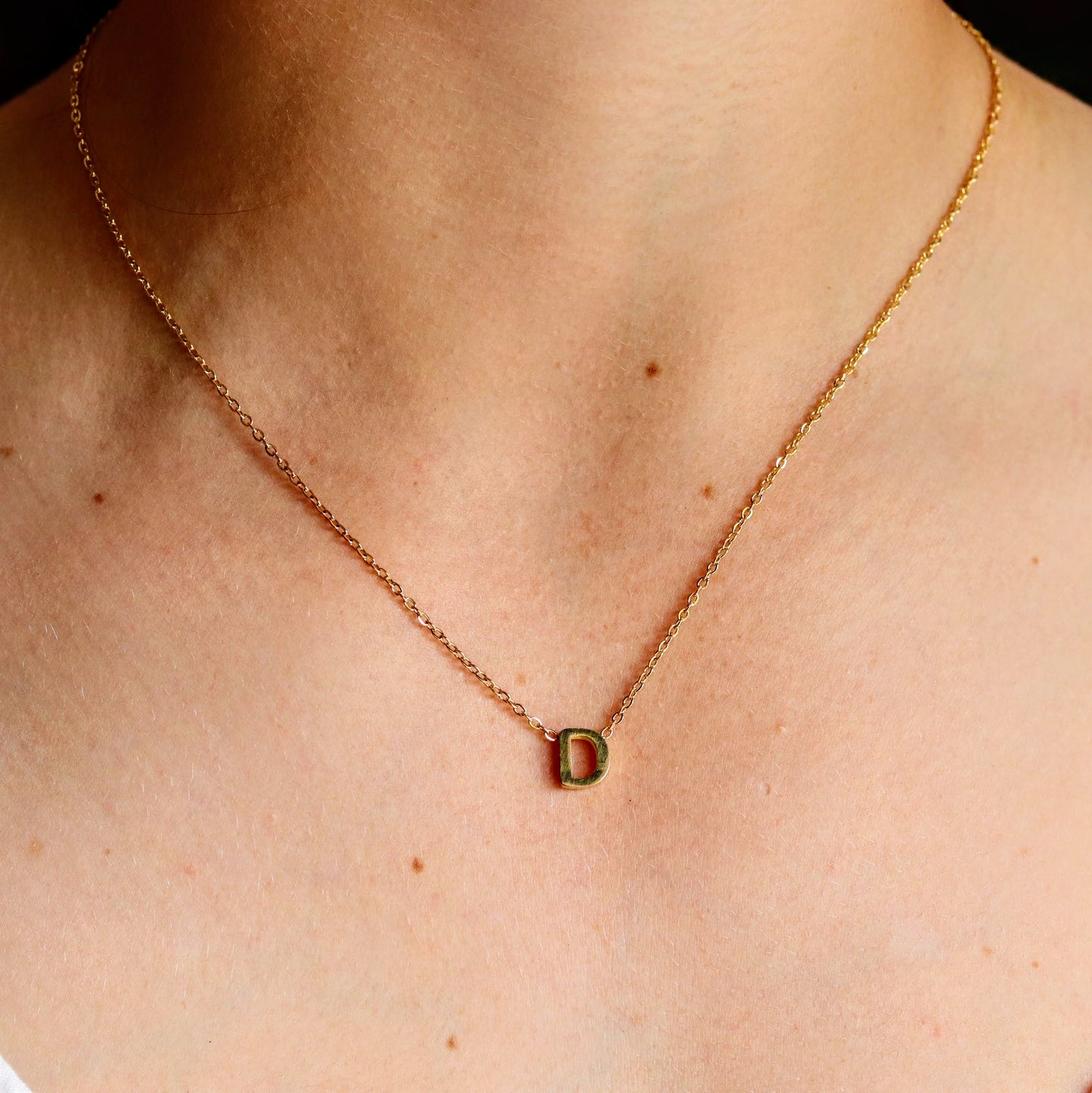Gold initials