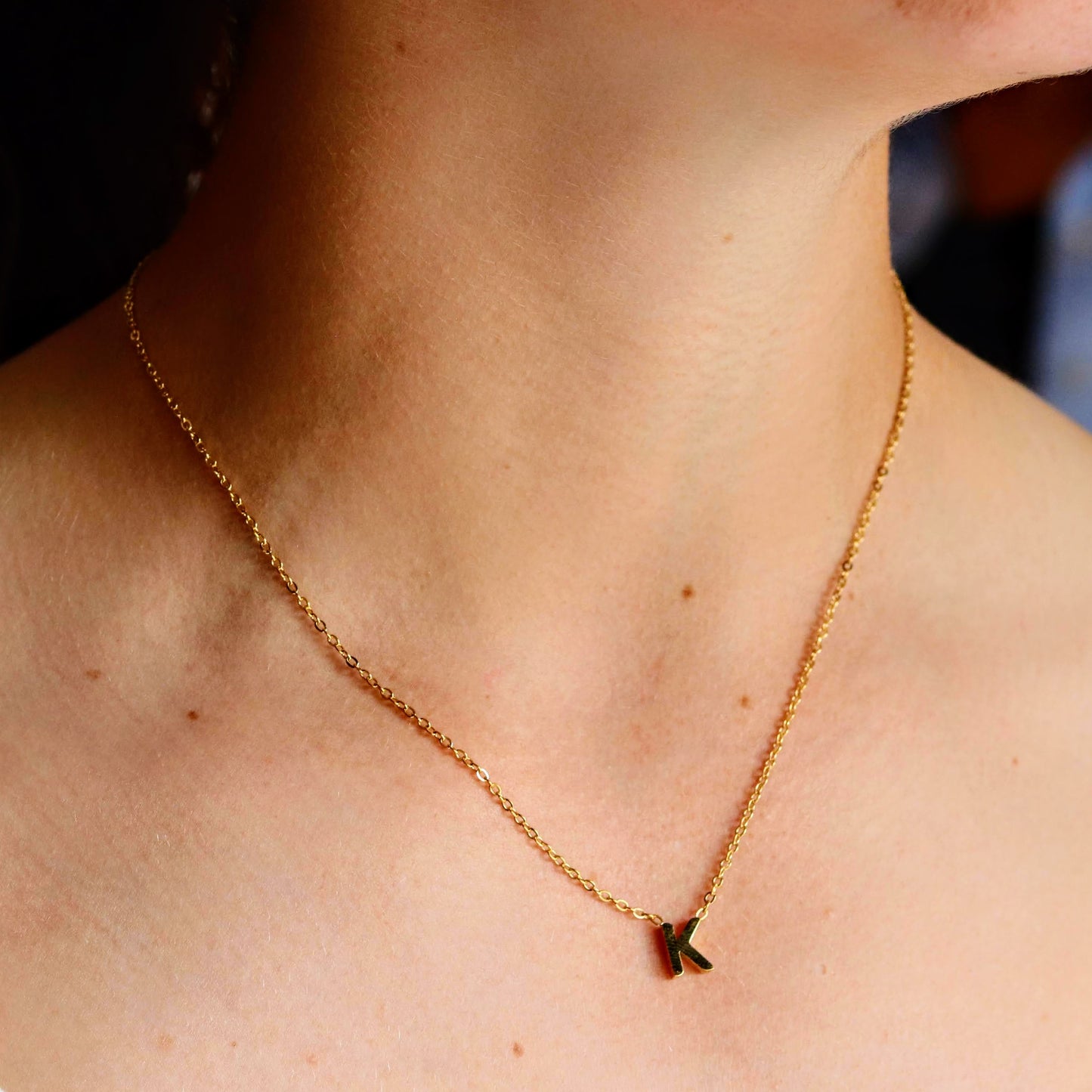 Gold initials