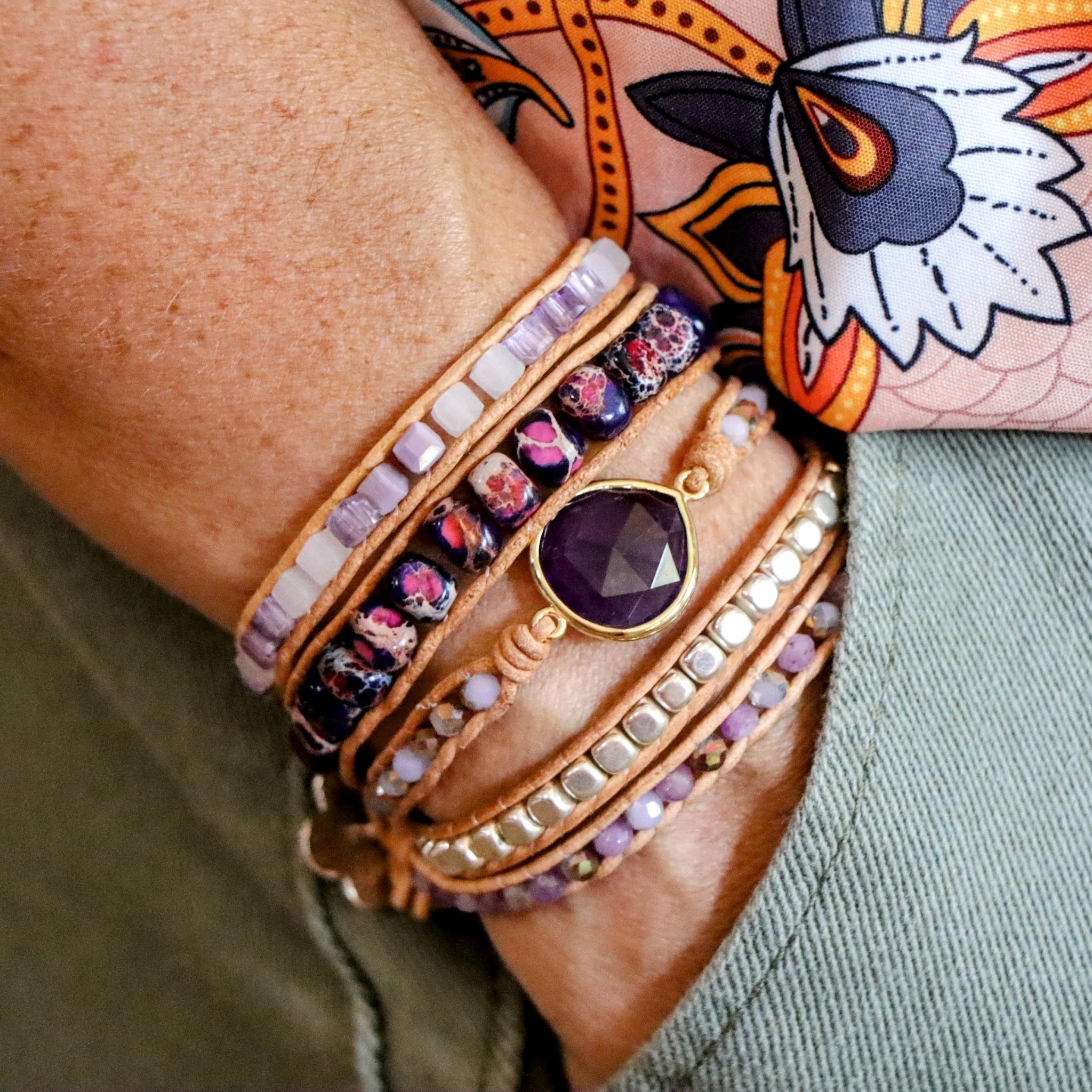 Gladys Amethyst- Handmade Jewellery - i am boho
