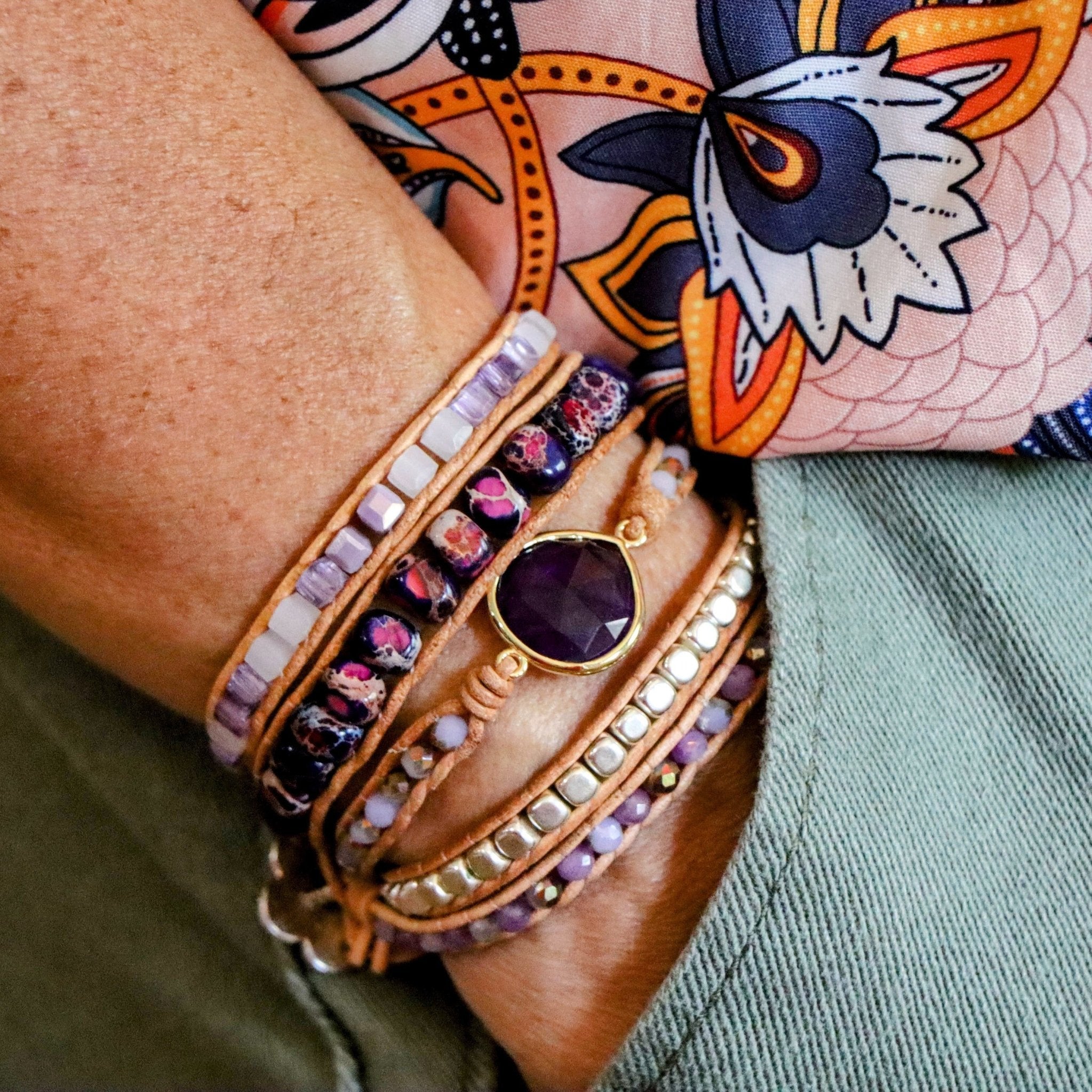 Gladys Amethyst- Handmade Jewellery - i am boho