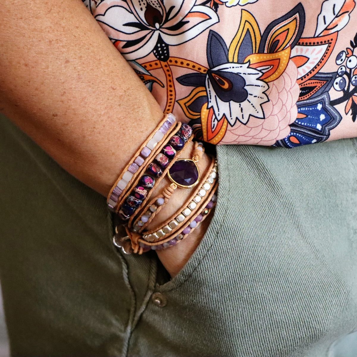 Gladys Amethyst- Handmade Jewellery - i am boho