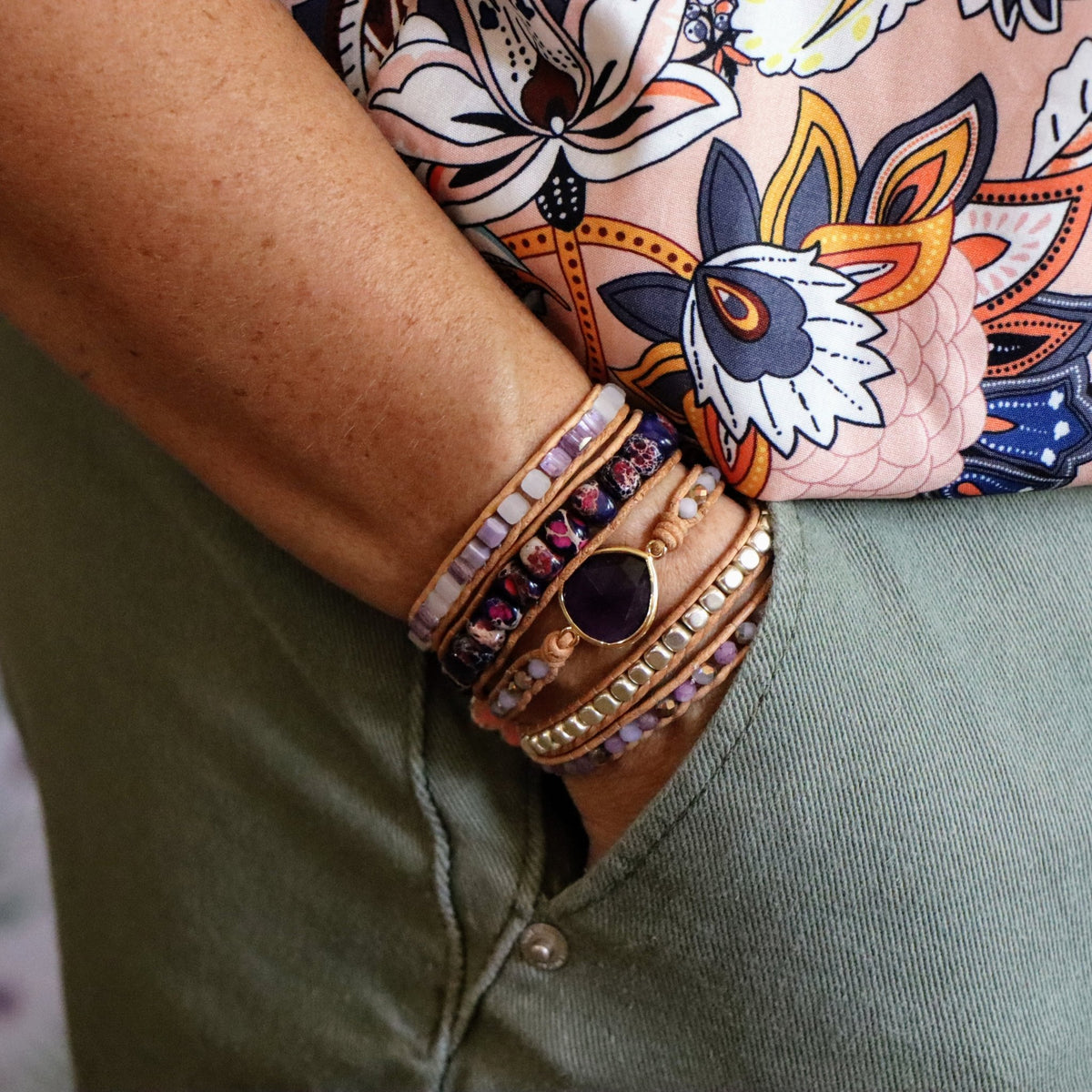 Gladys Amethyst- Handmade Jewellery - i am boho