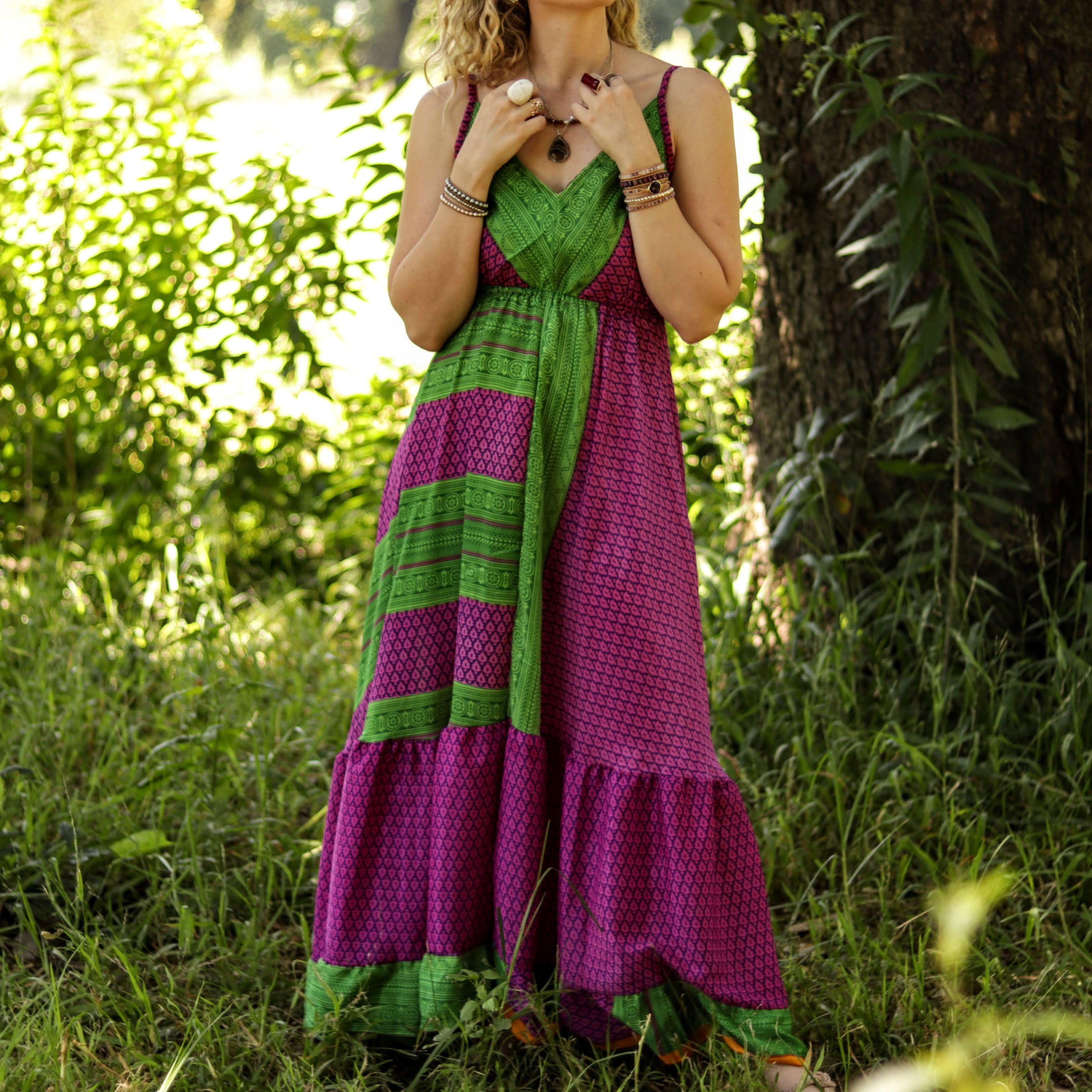 Yara Dress in Wild Orchid