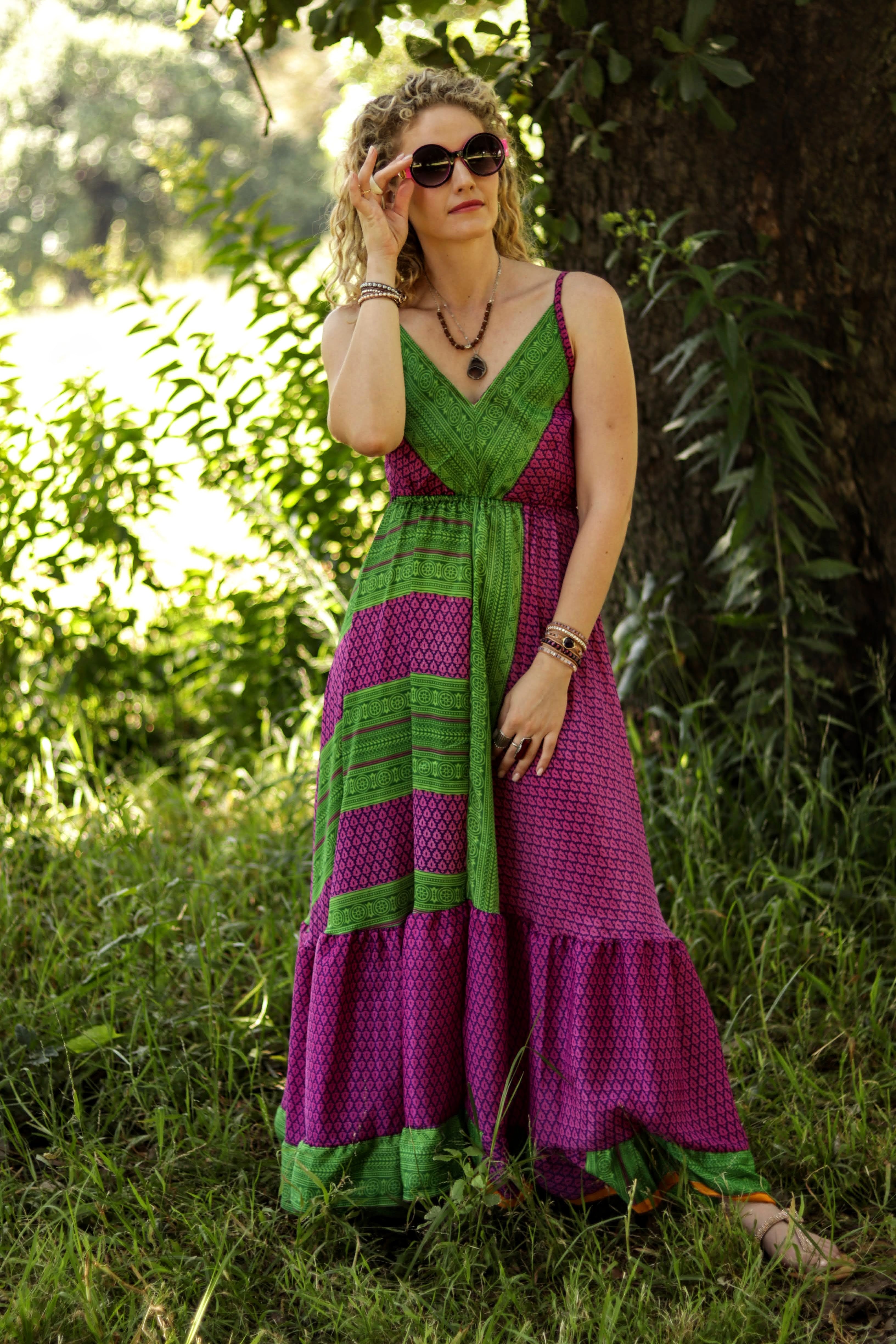 Yara Dress in Wild Orchid