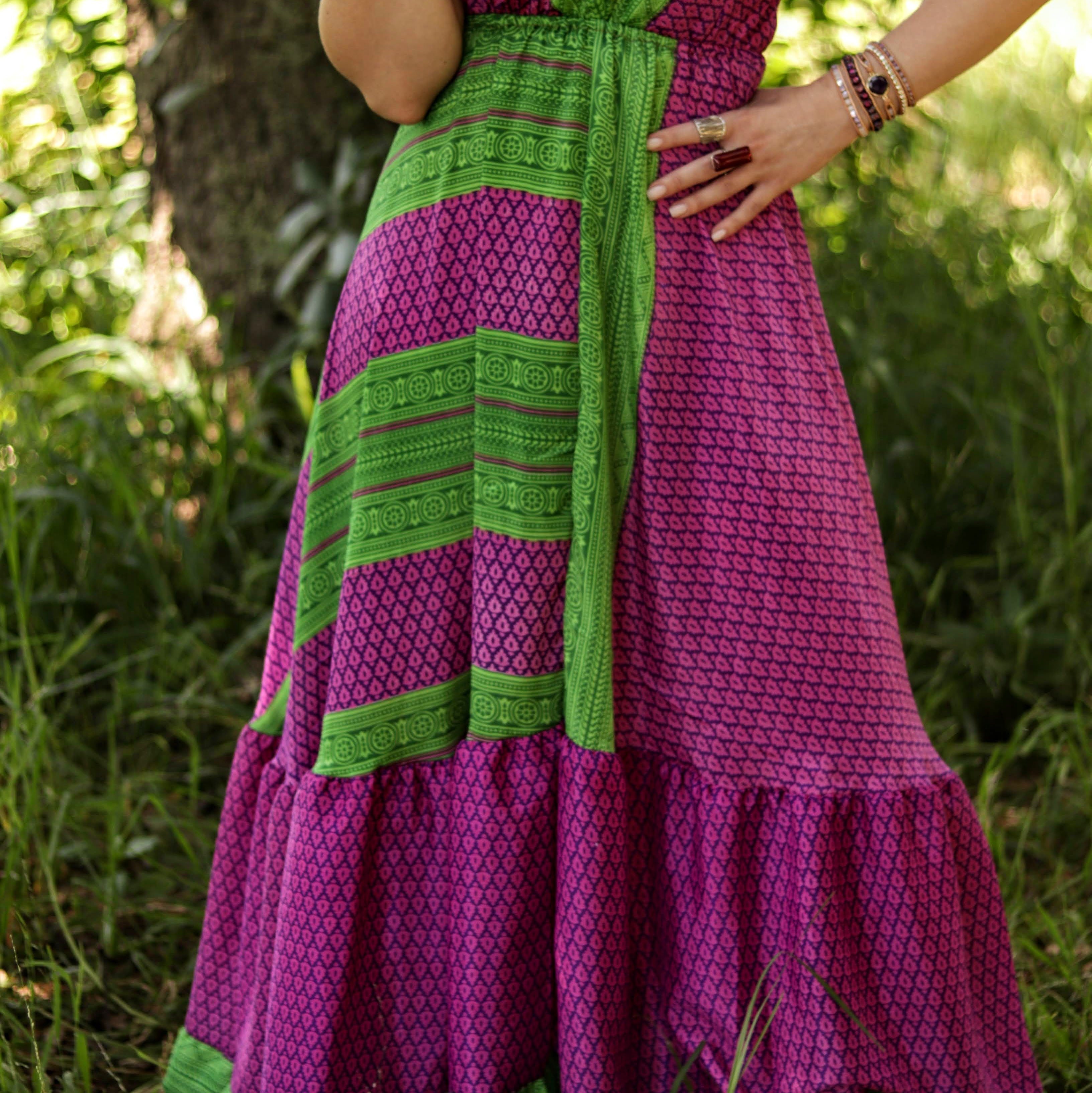 Yara Dress in Wild Orchid