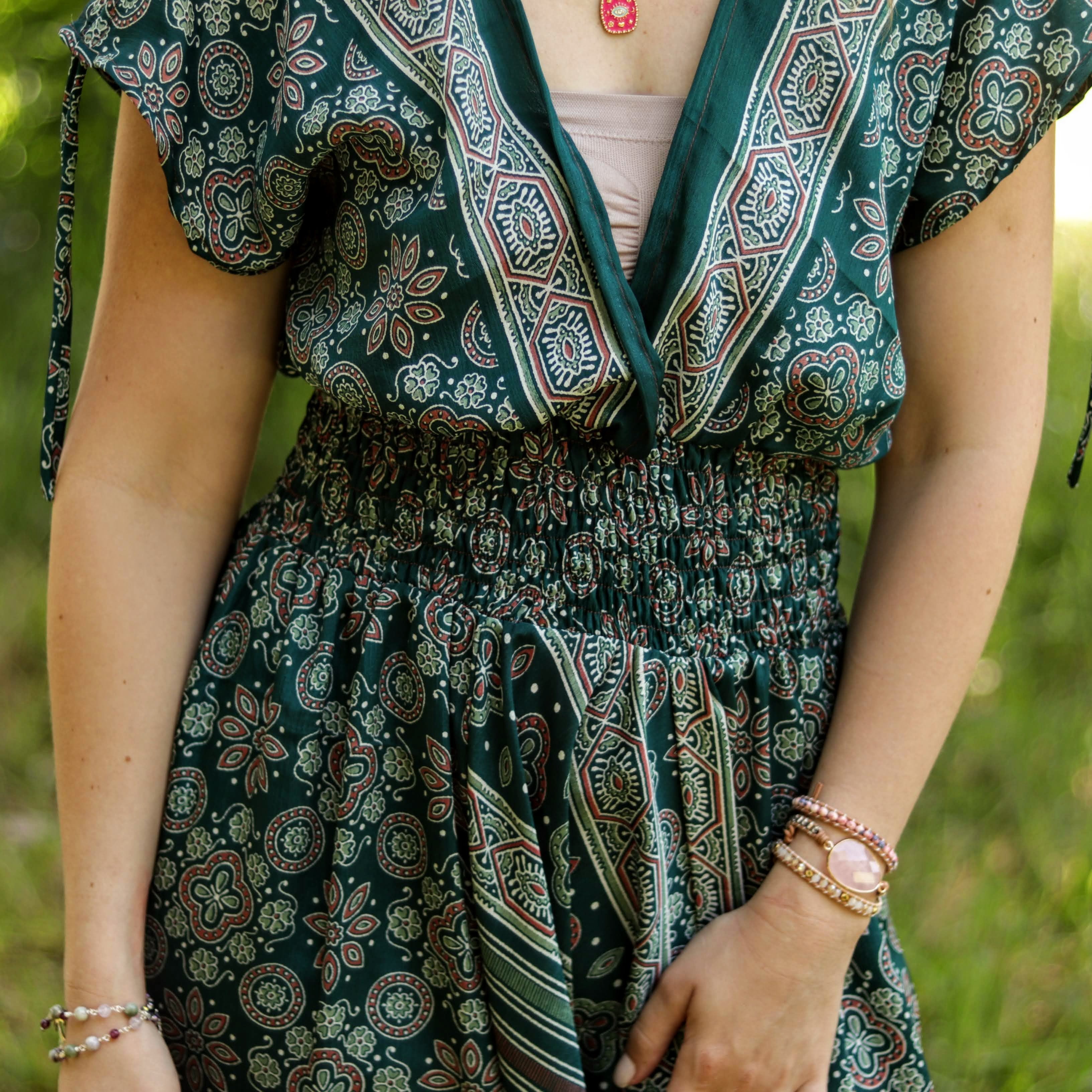 Jemma Jumpsuit in Fern